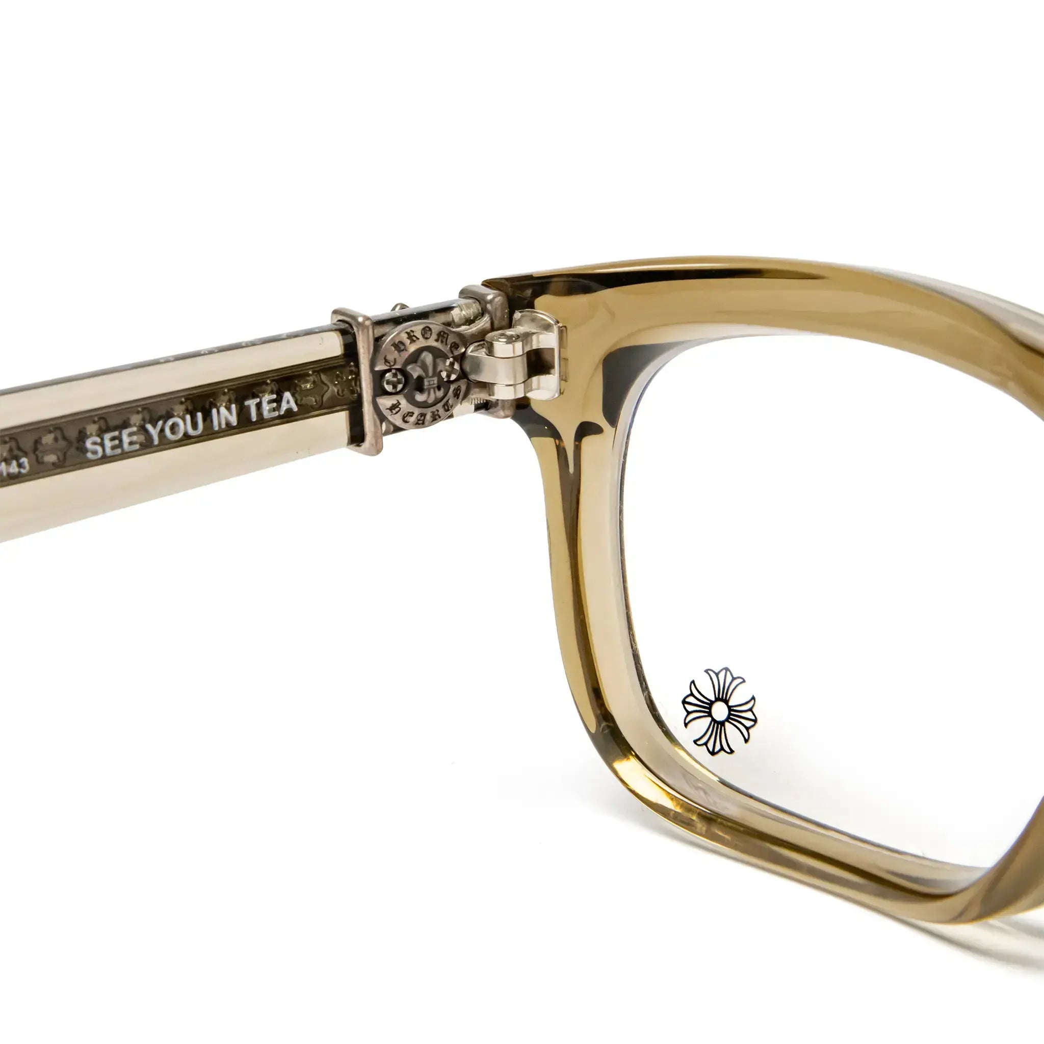 Detailed Inside View of Chrome Hearts See You In Tea 5.0 Ary Sunglasses 099266_ARY