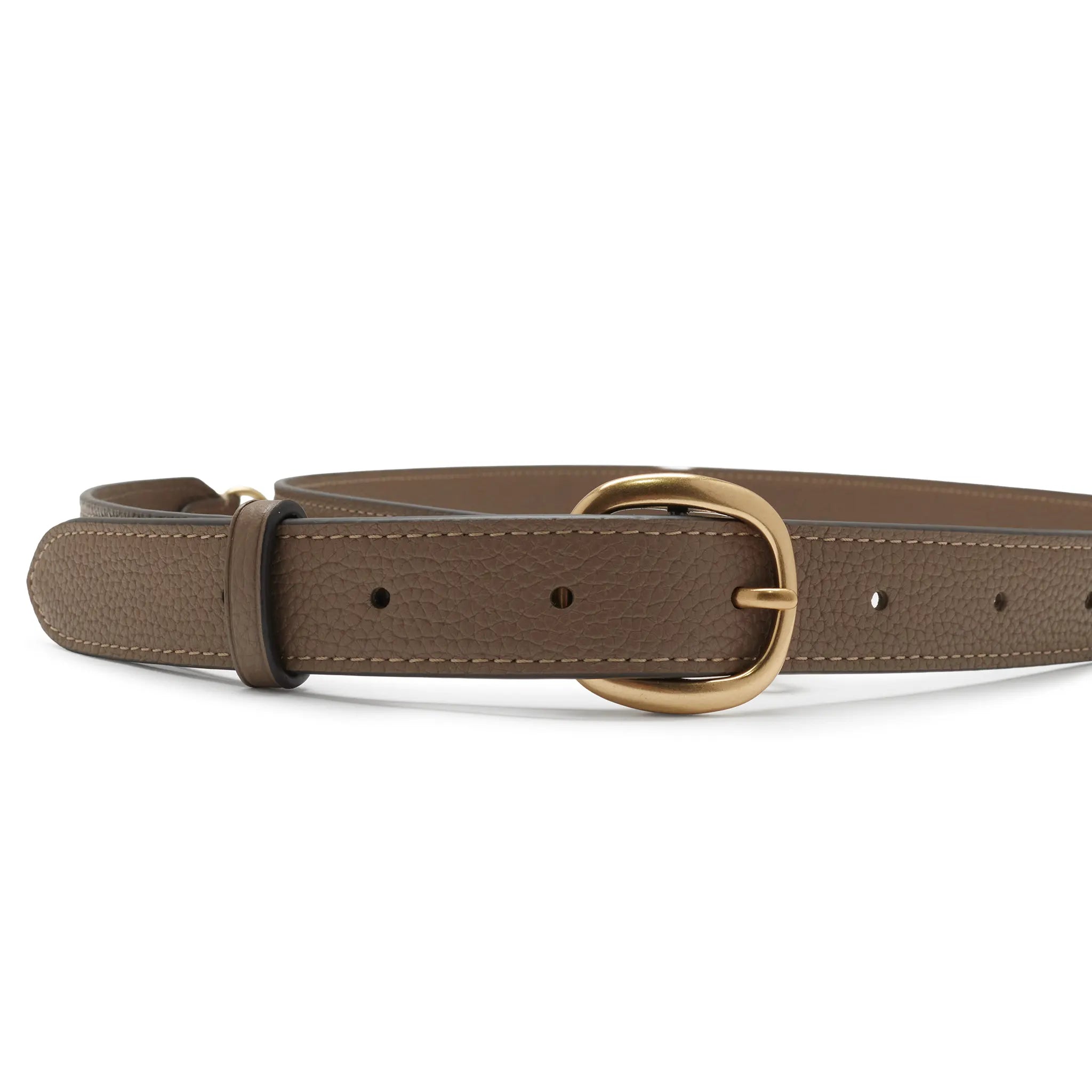 Strap View of Coach Tabby 20 Dark Stone Shoulder Bag CY201