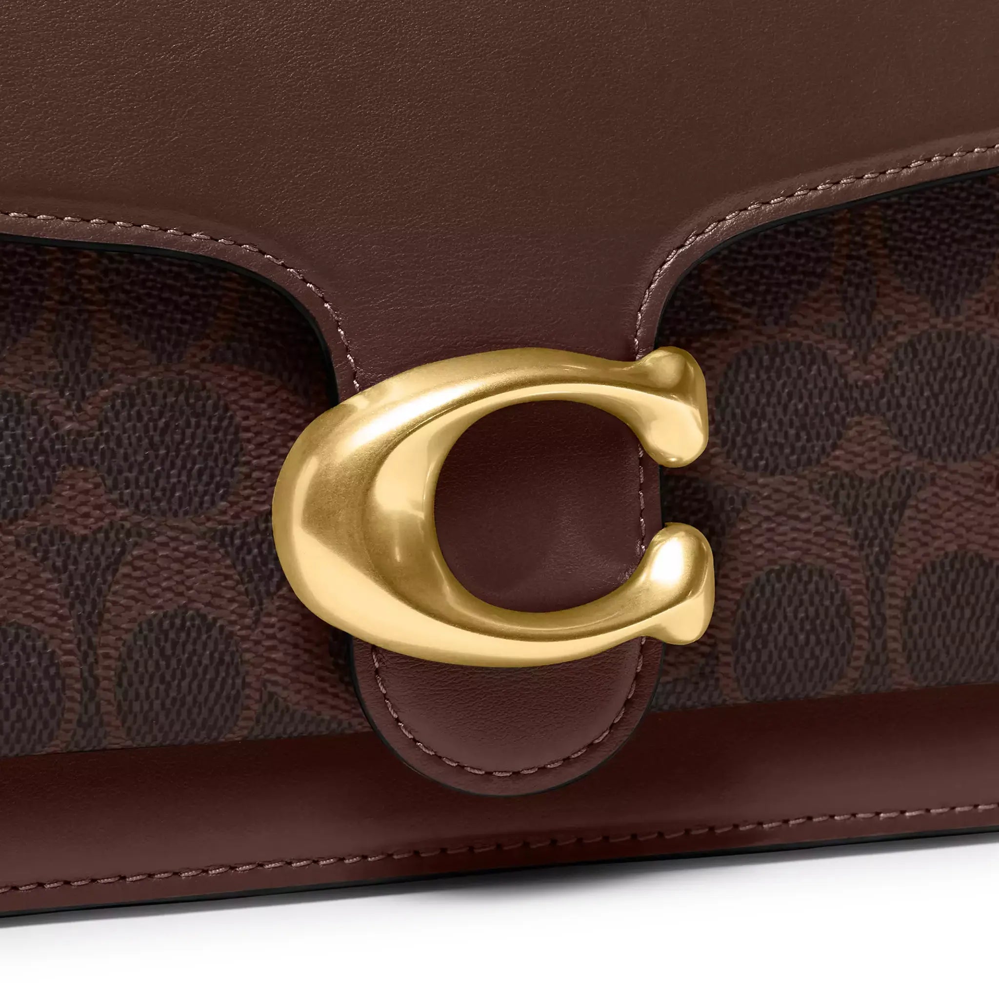 Detailed View of Coach Tabby 26 Maple Shoulder Bag CI032