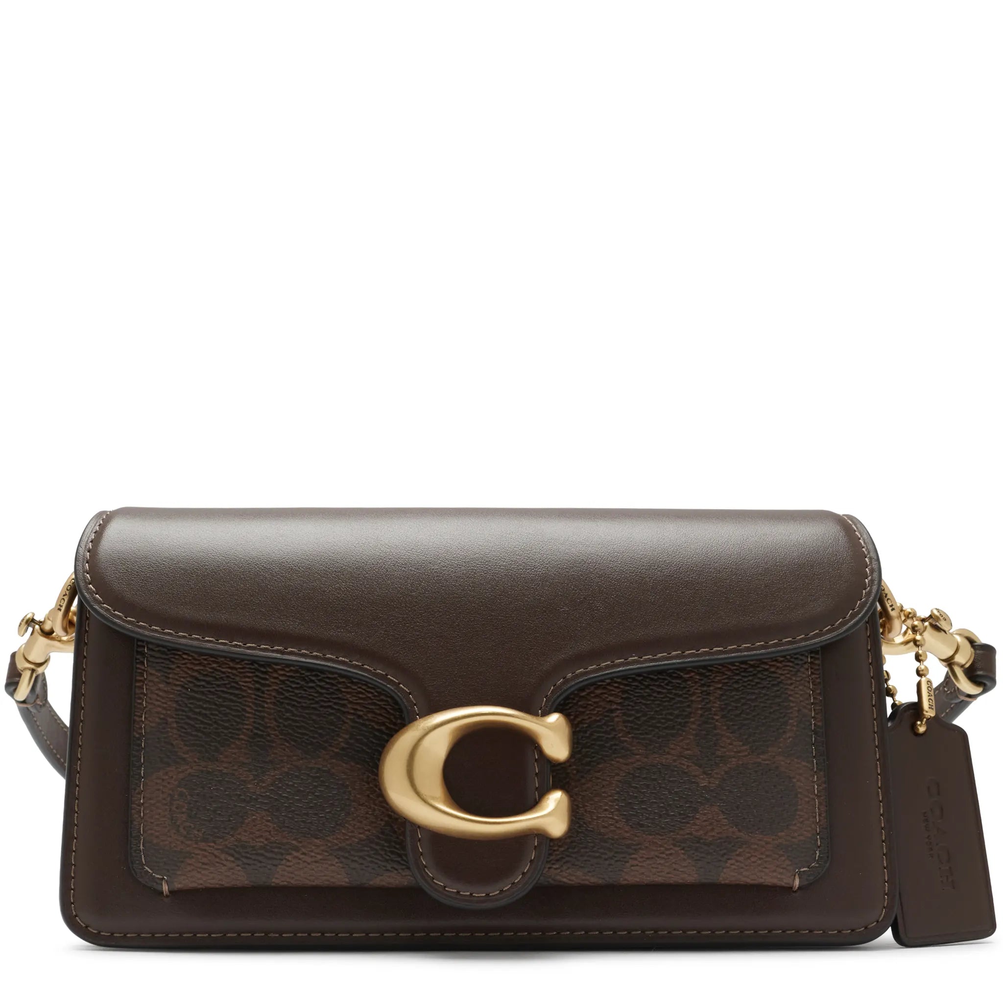 Front View of Coach Tabby 26 Maple Shoulder Bag CI032