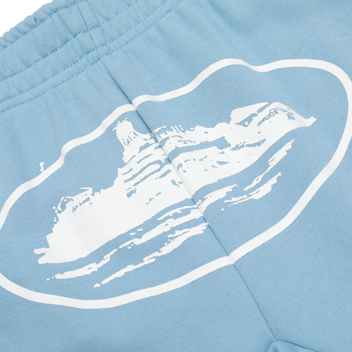 Corteiz Alcatraz Baby Blue Shorts |