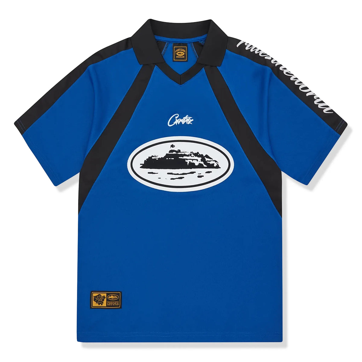 Corteiz Alcatraz Navy Football Jersey |