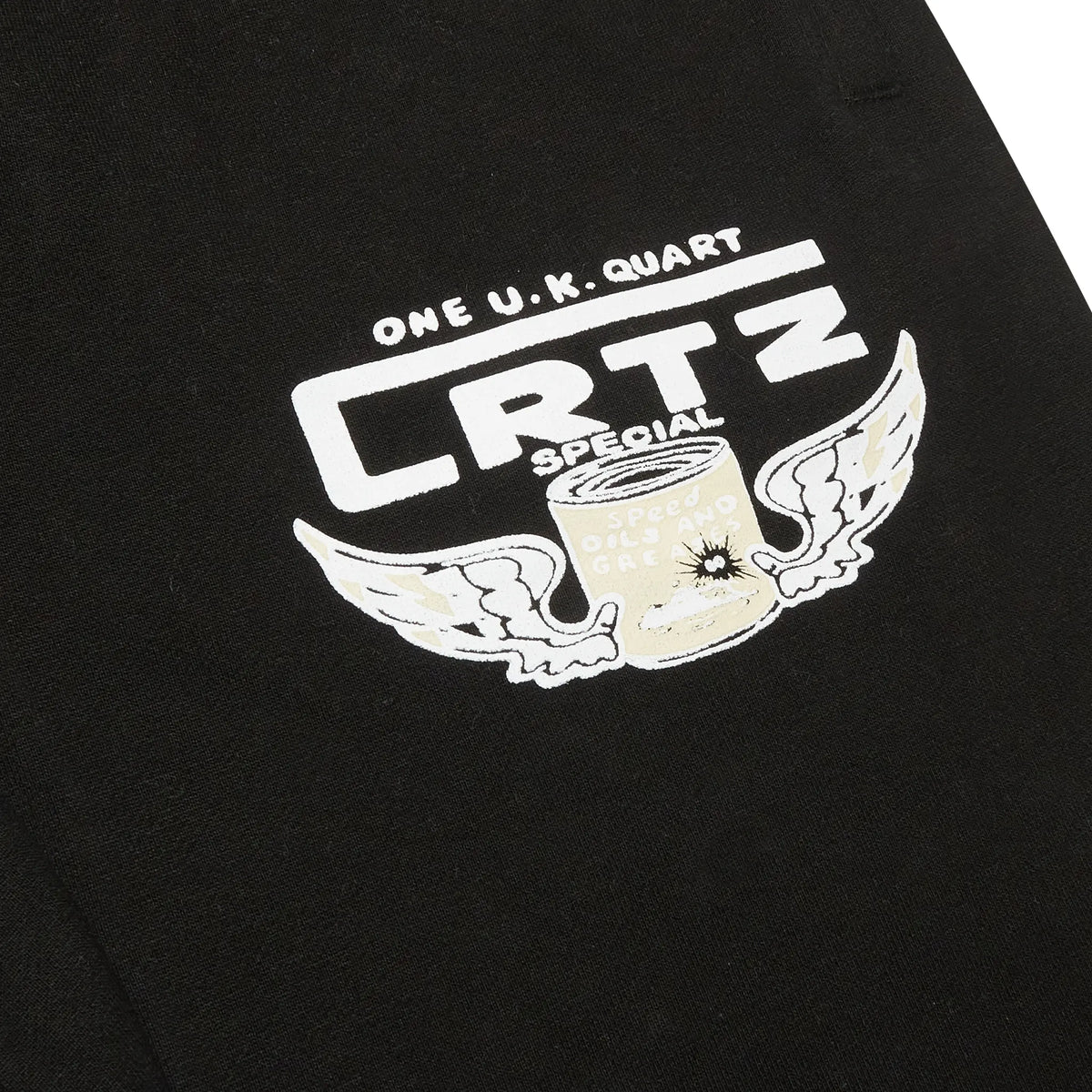 Corteiz Gasolina Black Sweatpants | 7892-1FW230204SVB-BLAC
