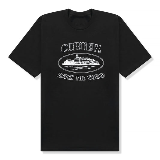 Corteiz OG Alcatraz Black T Shirt