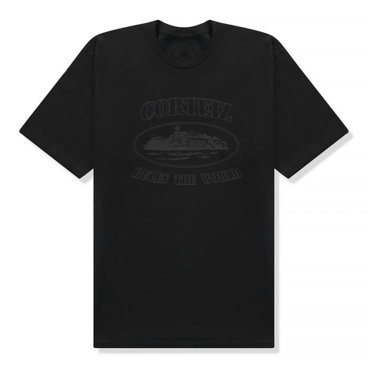 Corteiz OG Alcatraz Triple Black T Shirt