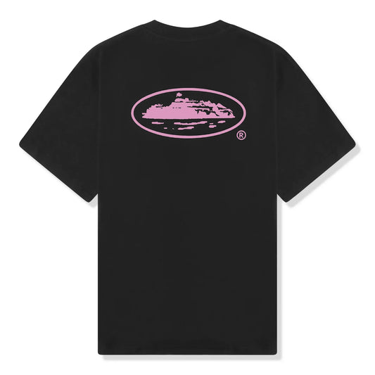 Corteiz OG Island Black Pink T Shirt