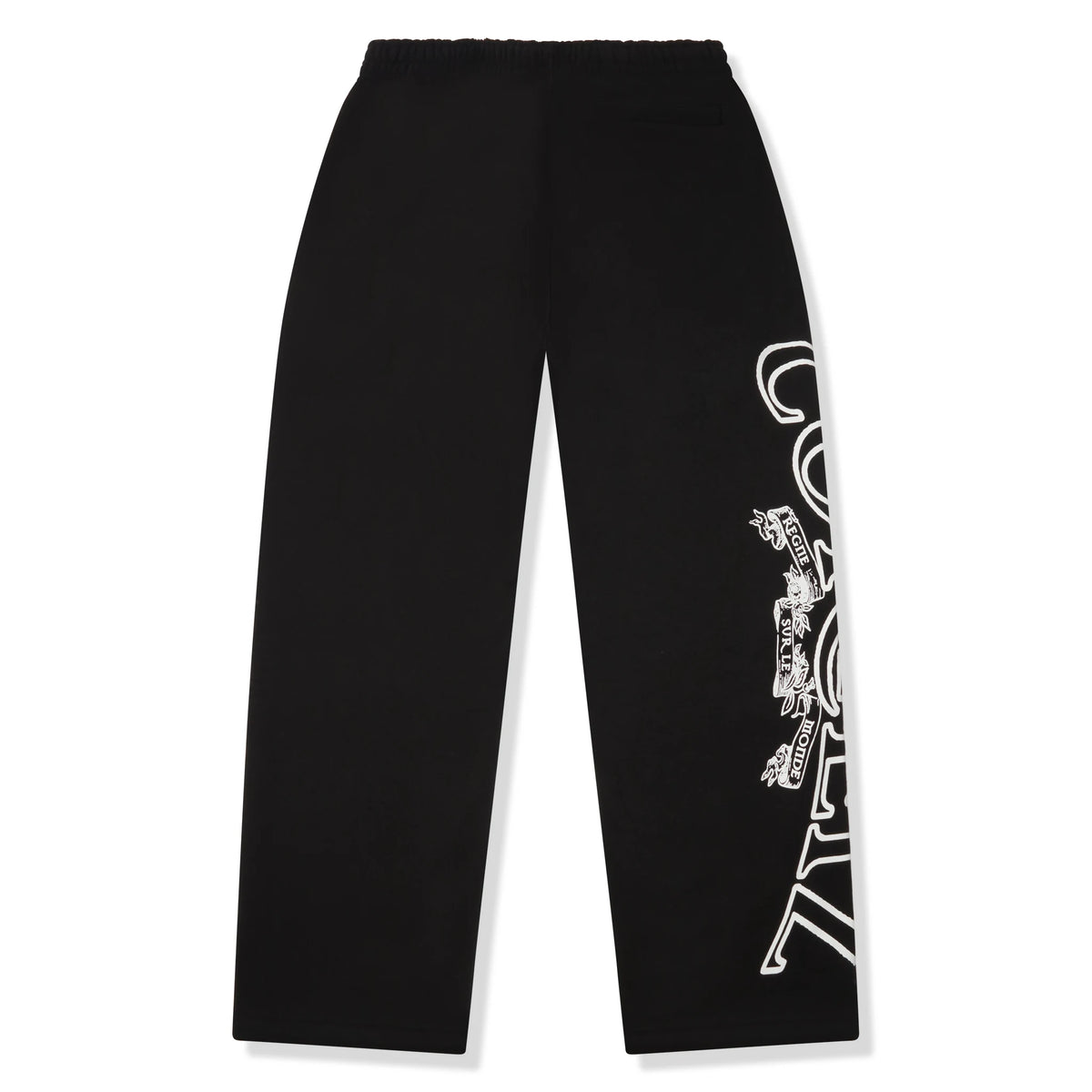 Corteiz RTW Superior Royale Open Hem Black Pants| Crepslocker |