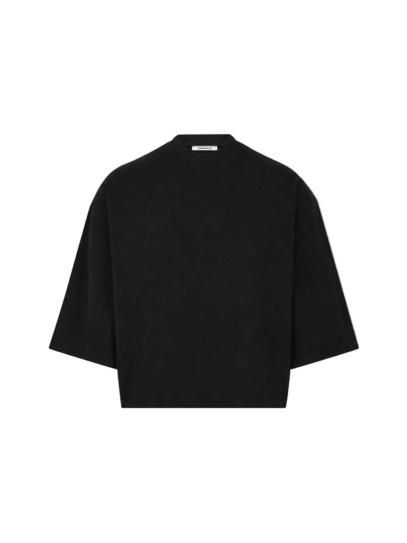 Florence Black Crop V2 T-Shirt