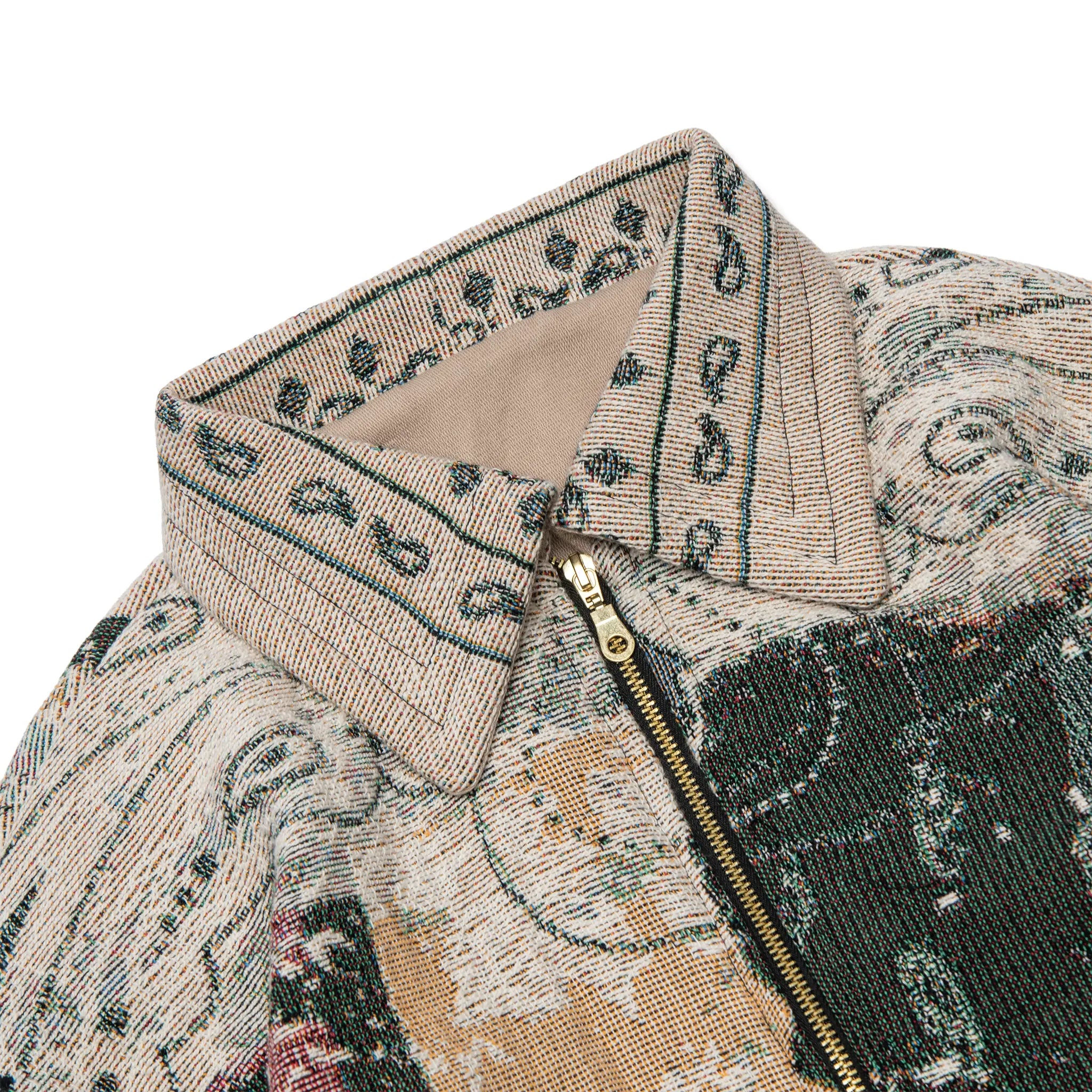 Detailed View of Dedictd GTA Tapestry Collared Jacket