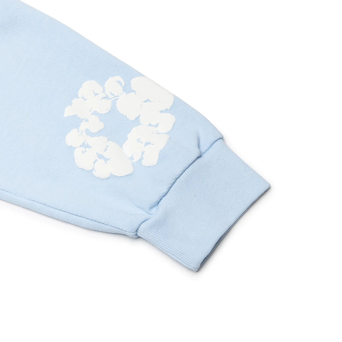 Denim Tears The Cotton Wreath Powder Blue Hoodie | FW24THD0692