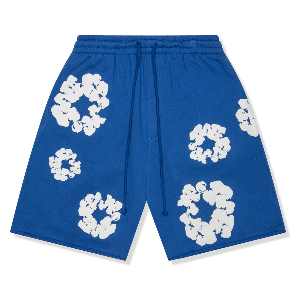 Denim Tears The Cotton Wreath Royal Blue Shorts | 402 020 30 ROYA