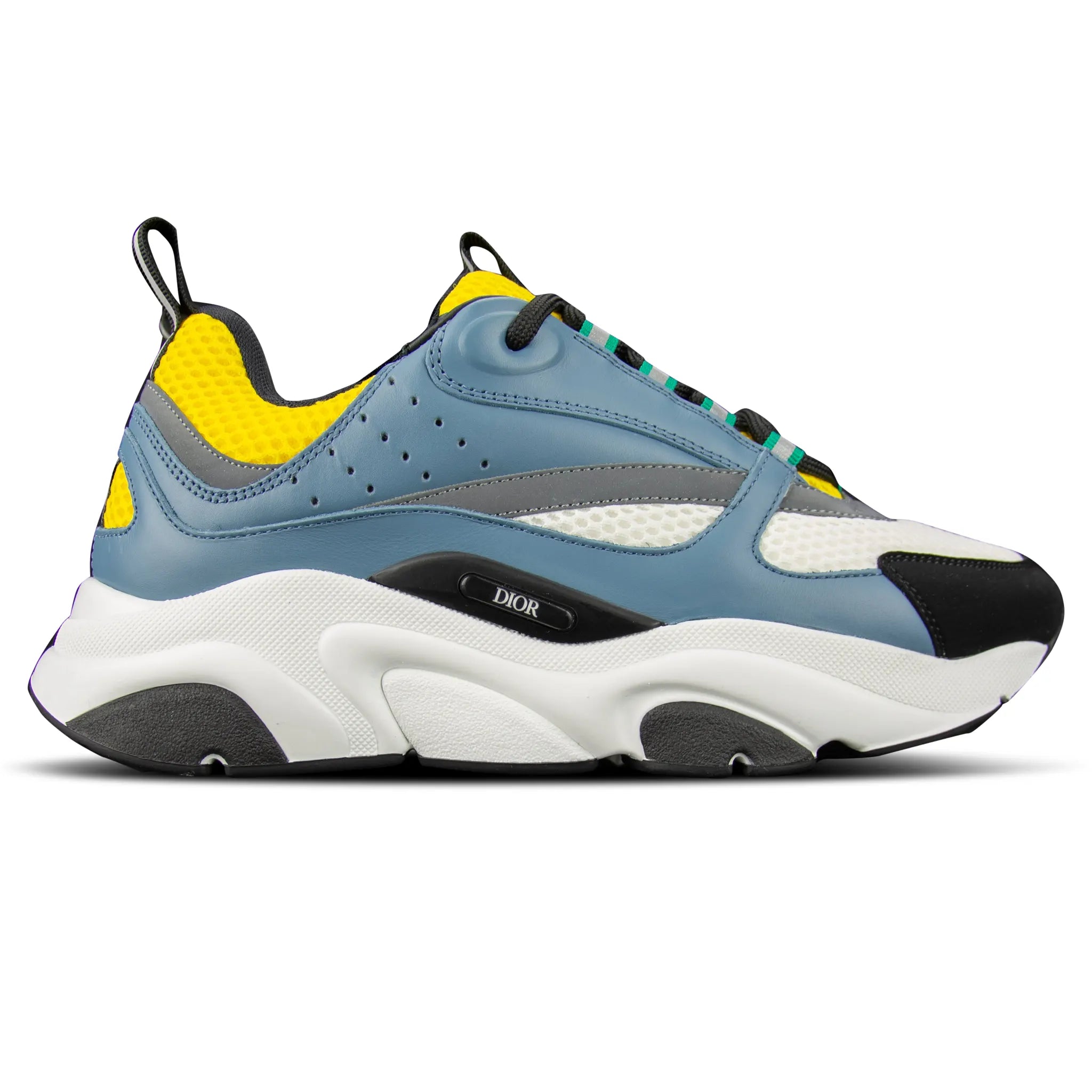 Dior B22 Blue Yellow Trainer &vert; 3SN231ZCQ_H561