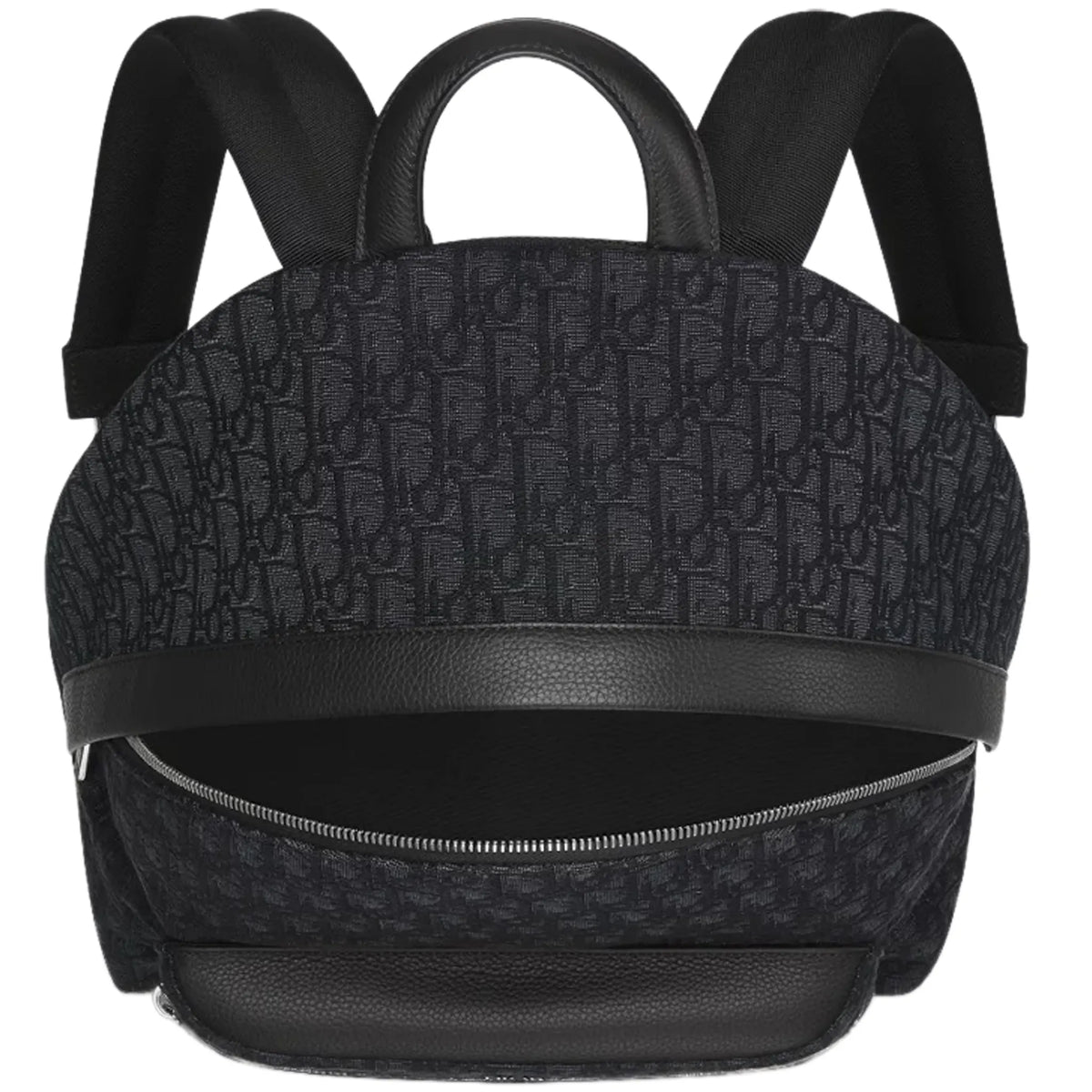 Dior Oblique Jacquard Rider Black Backpack | Cresplocker