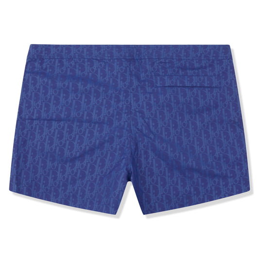 Dior Oblique Swim Shorts Blue