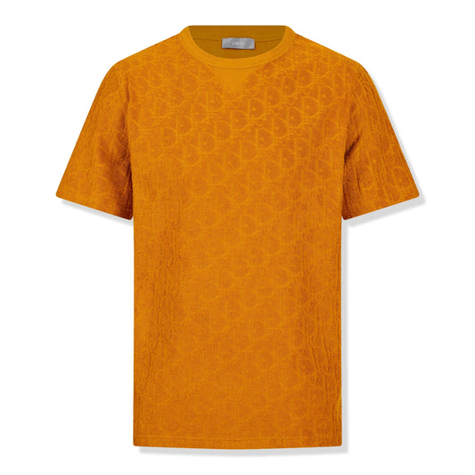 Dior Oblique Towelling Orange T Shirt