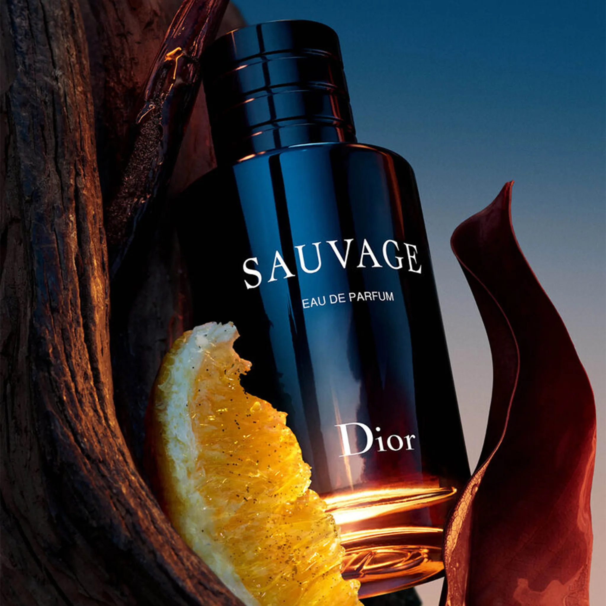 Detail view of Dior Sauvage Eau De Parfum 200ml