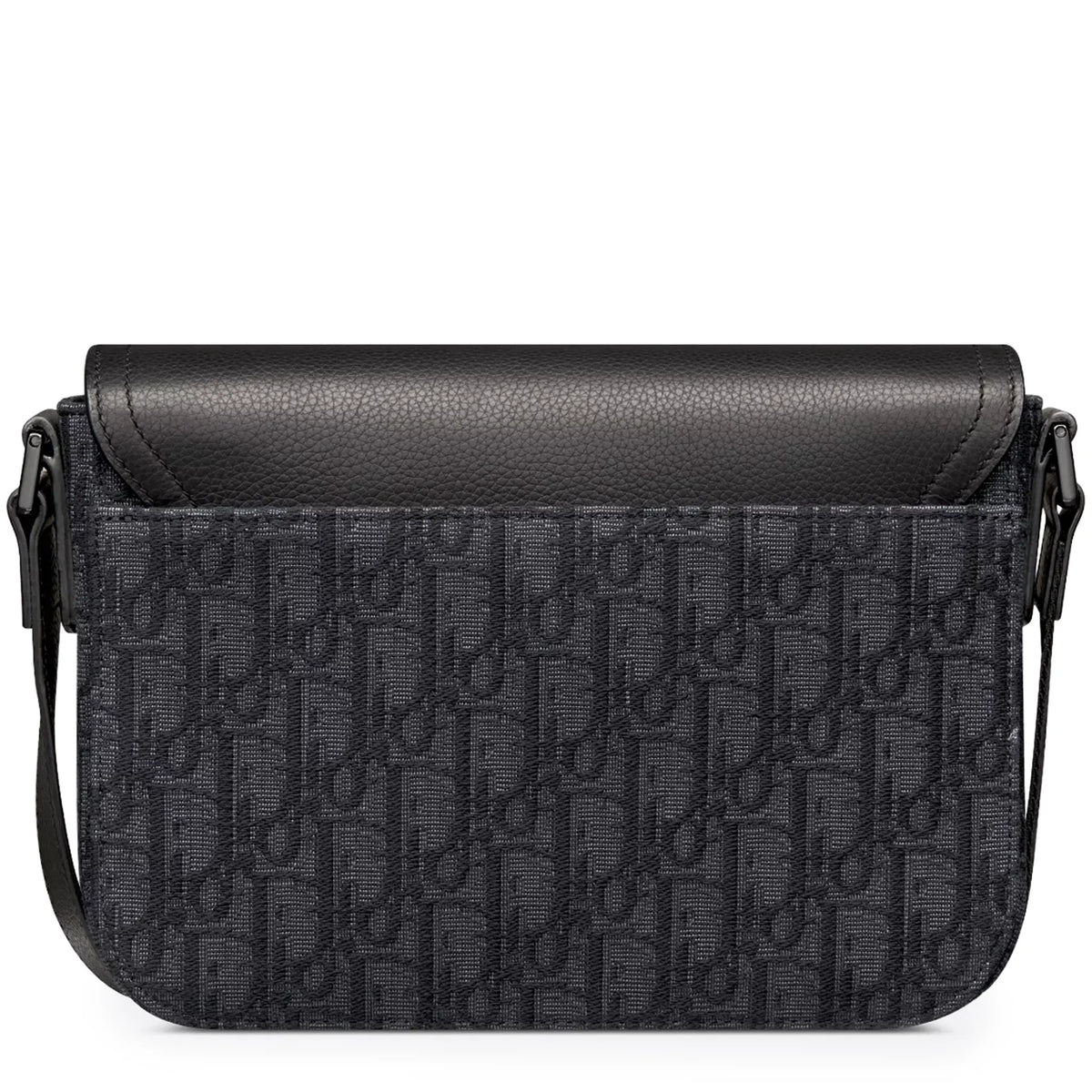 Dior Small Saddle Messenger Bag Black With Flap | 1ADPO049YKS_H00N Dior Small Saddle Messenger Bag Black With Flap | 1ADPO049YKS_H00N