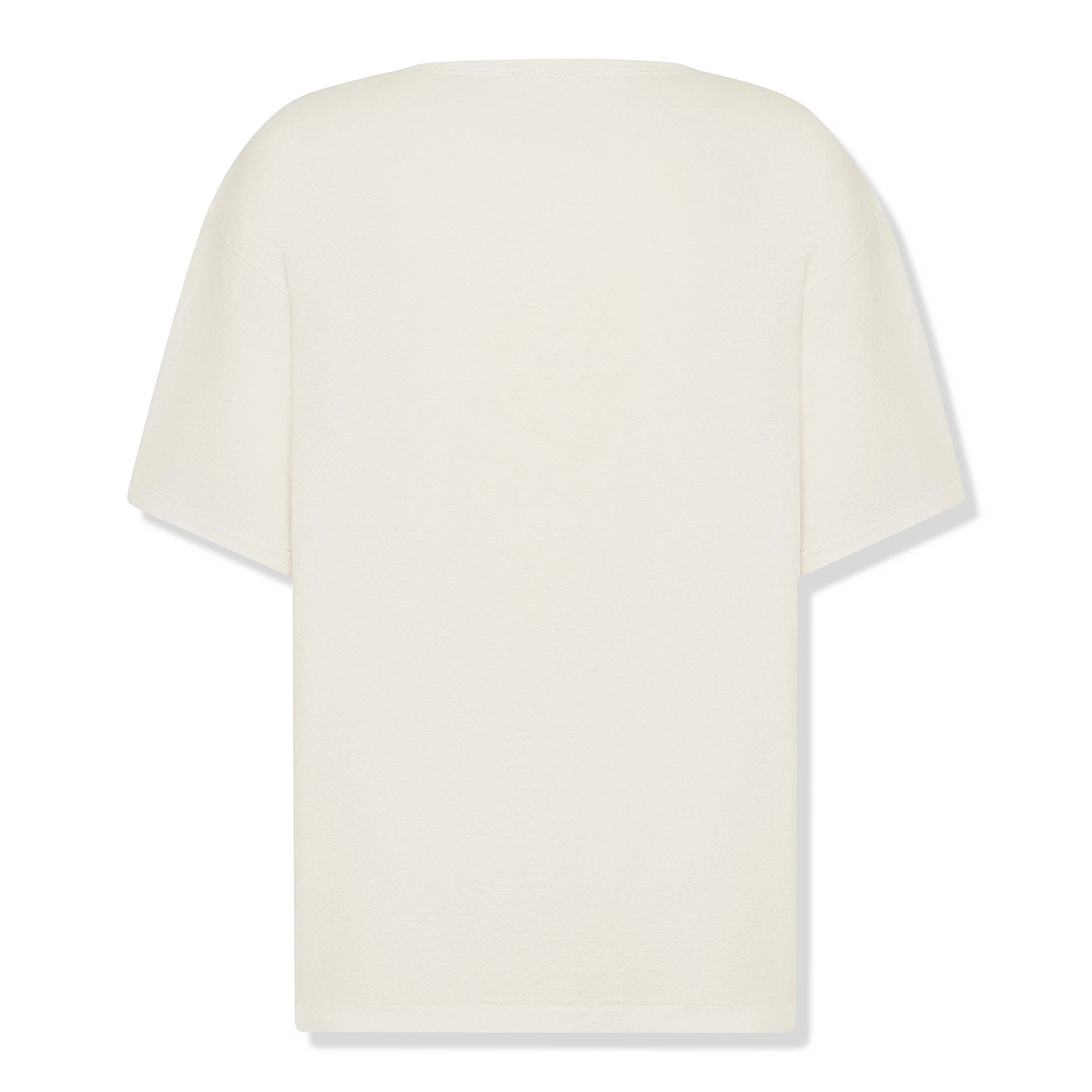 Back view of Dior x Cactus Jack Oversized White Brown T Shirt 283J632A0752_C081
