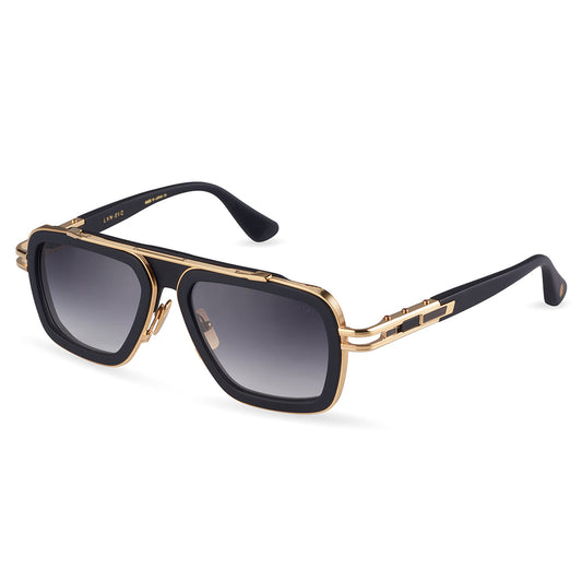 Dita LXN-EVO DTS403-A-01 Black Yellow Gold Sunglasses