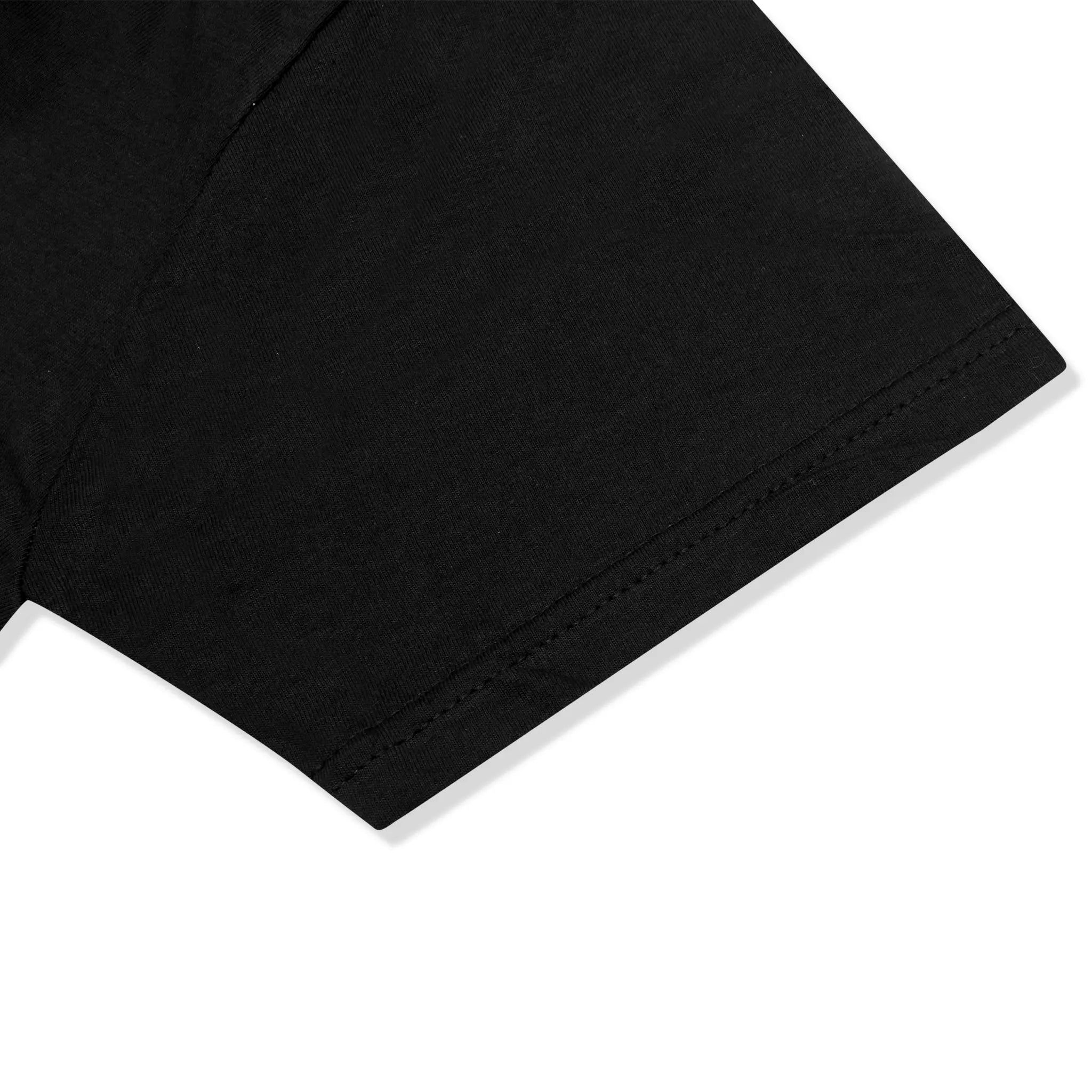 Detailed View of Drama Call Black Silver T Shirt