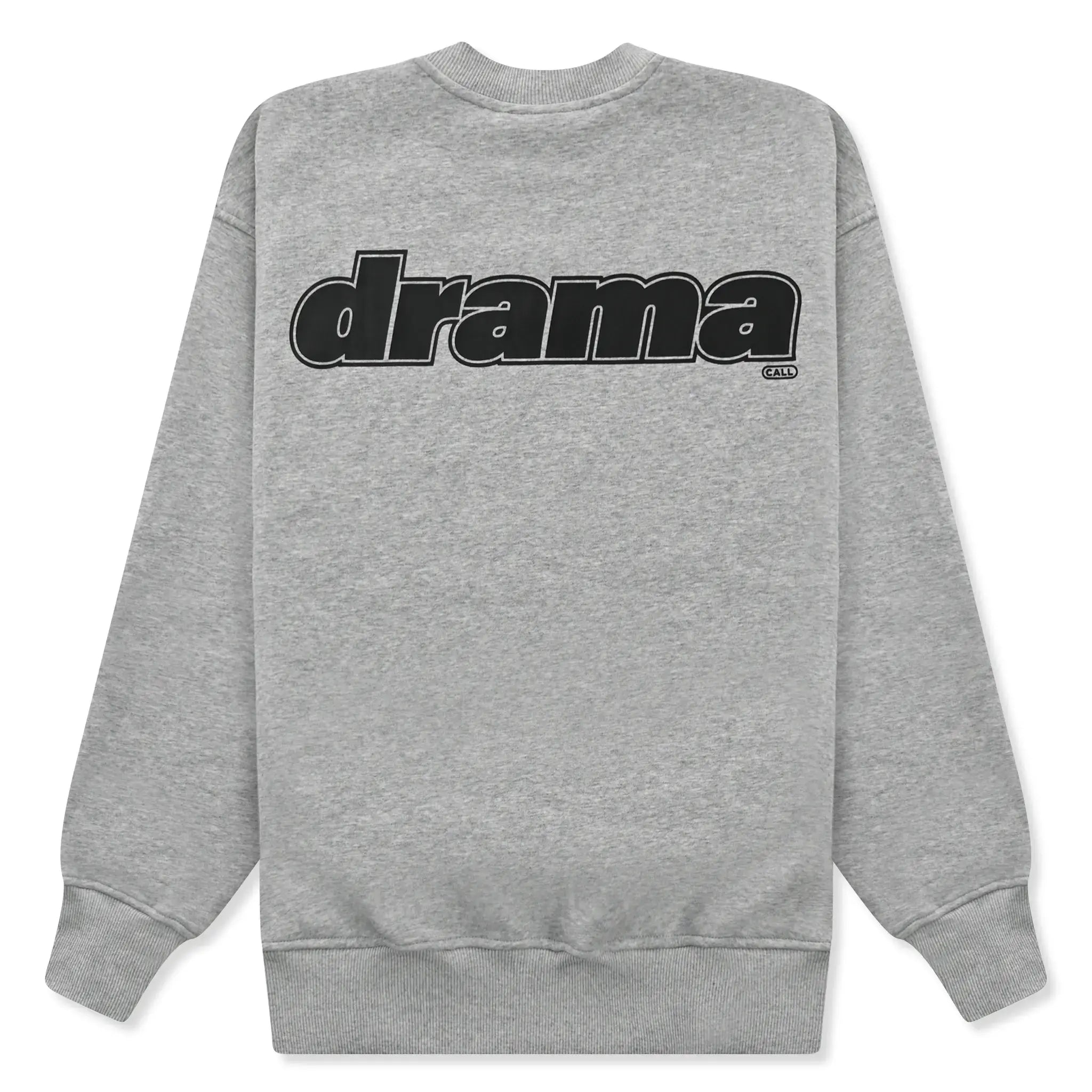 Back view of Drama Call Grey Sweatshirt