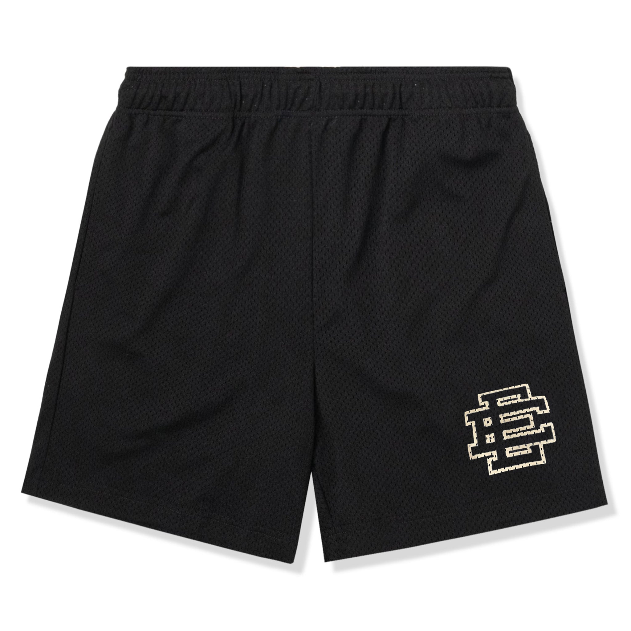 Front view of Eric Emanuel EE Basic Black Shorts 