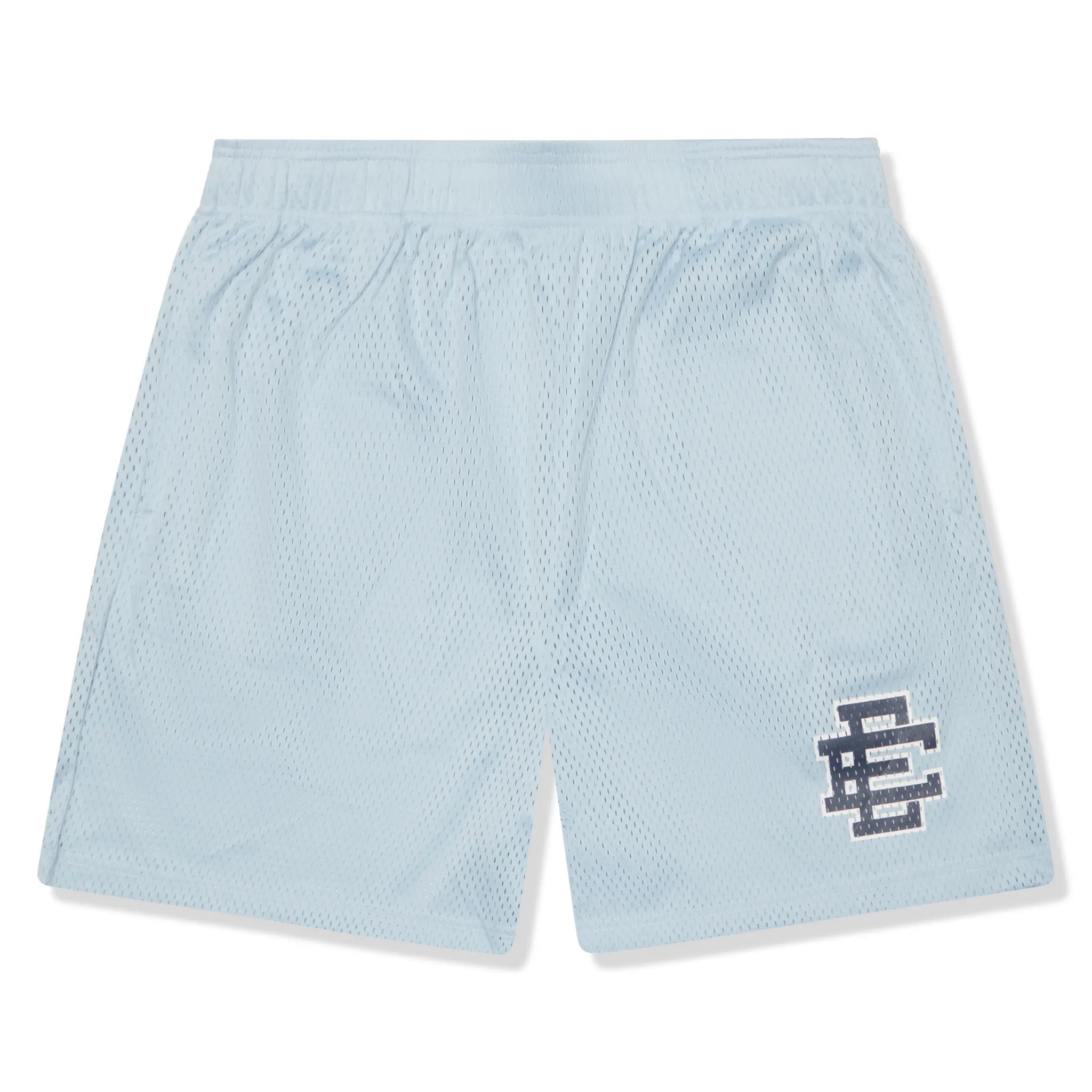 Front View of Eric Emanuel EE Basic Carolina Blue Shorts 02571 1SS2305EEEBSK KENT
