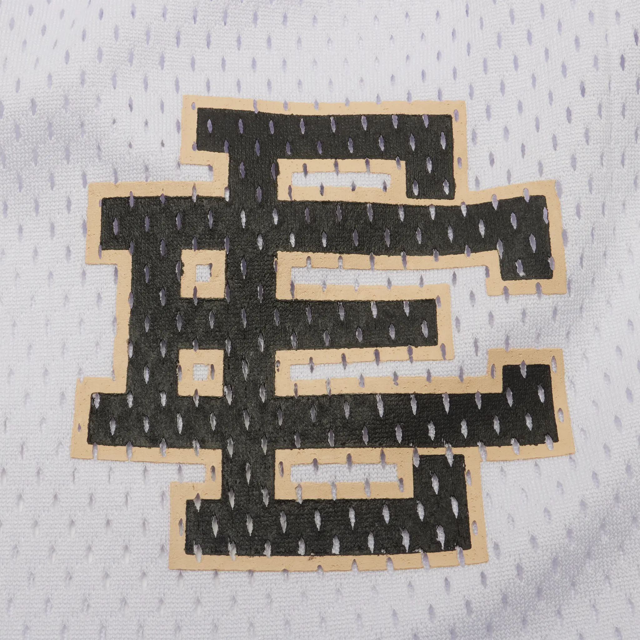 Detailed View of Eric Emanuel EE Basic Core White Cream Shorts (SS23)