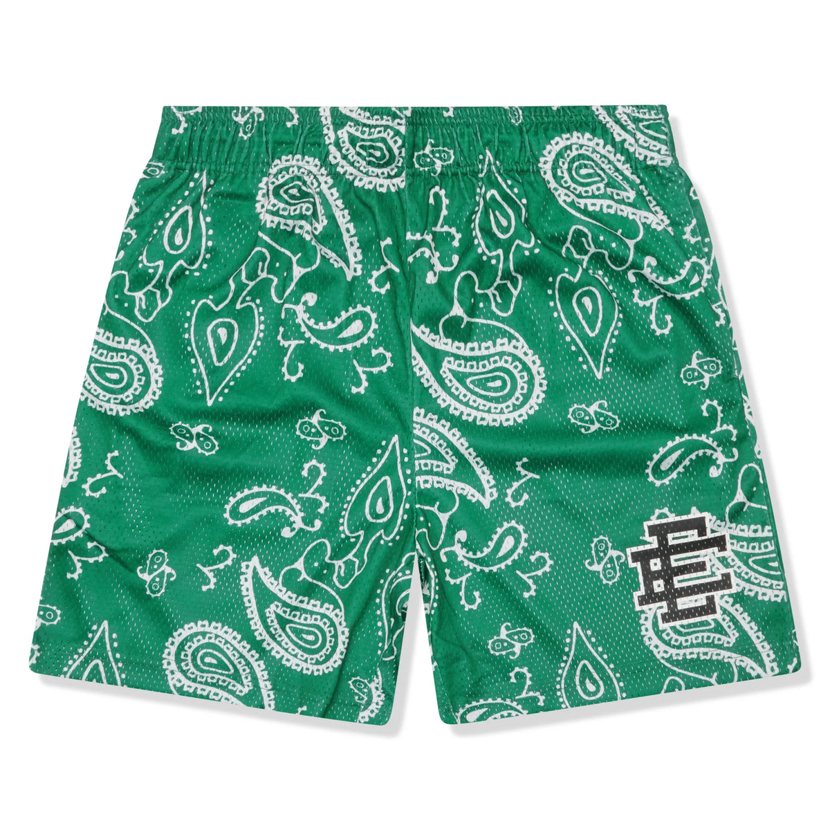 Eric Emanuel EE Basic Green Bandana Shorts |