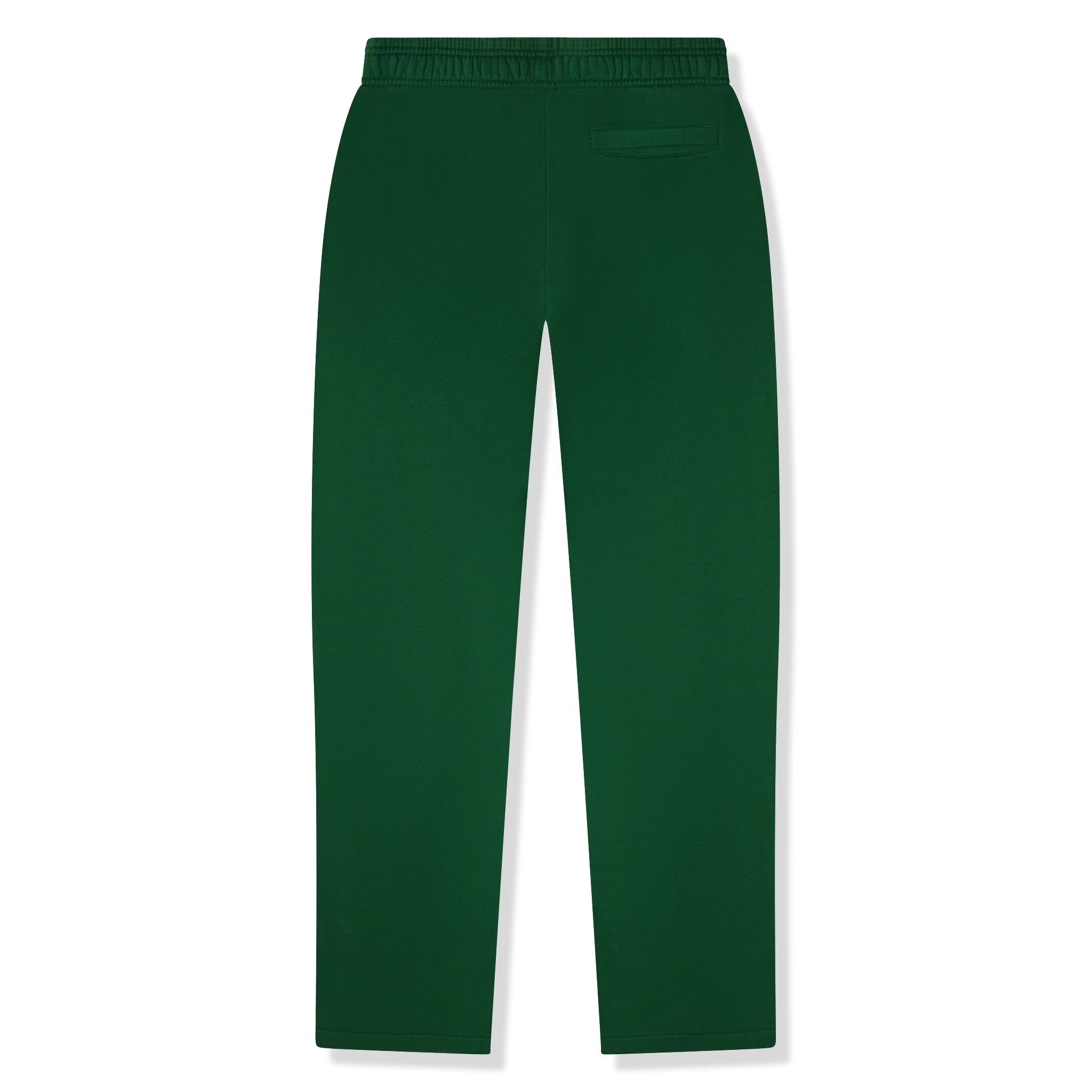 Back view of Eric Emanuel EE Basic Green White Sweatpants