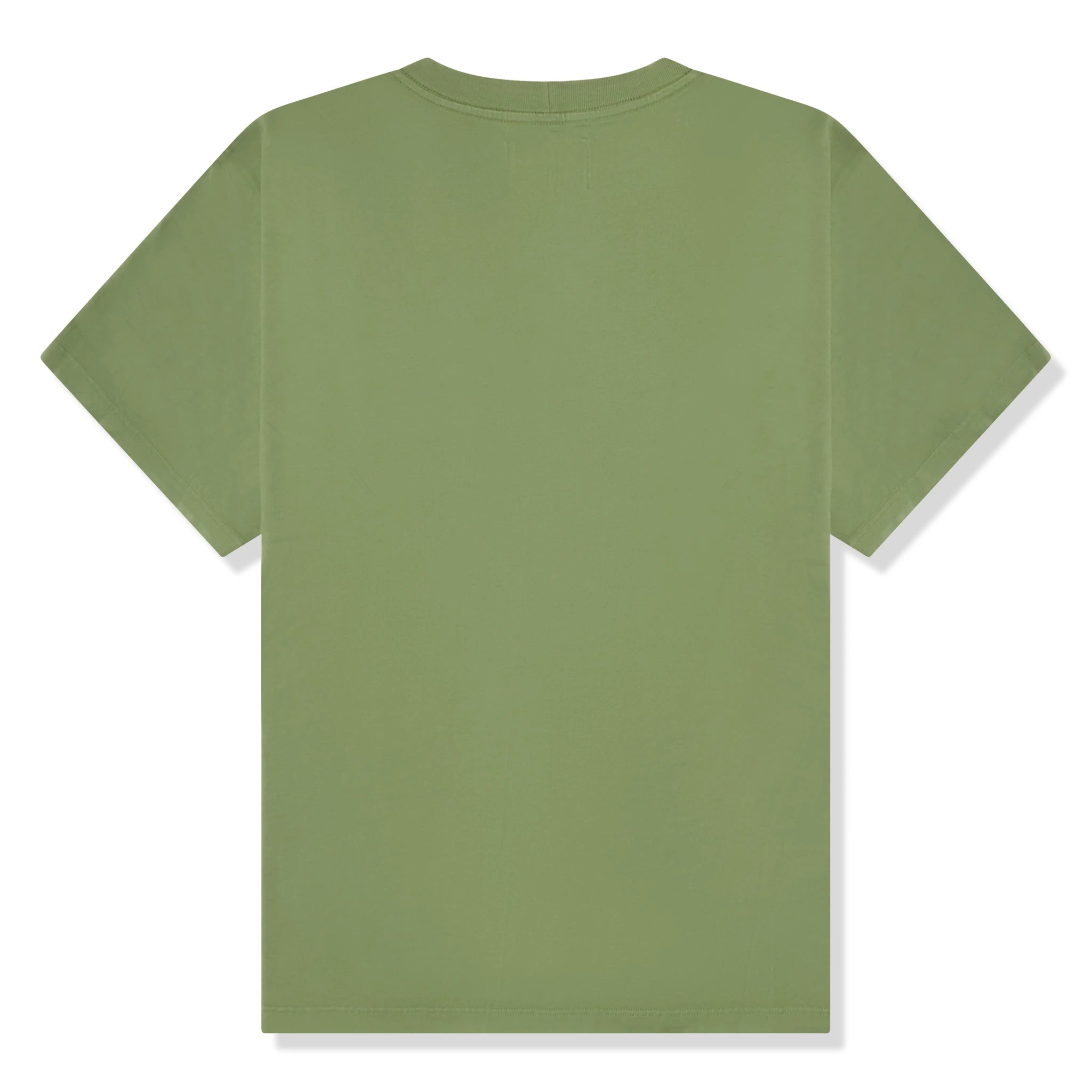 Back view of Eric Emanuel EE Basic Olive T Shirt