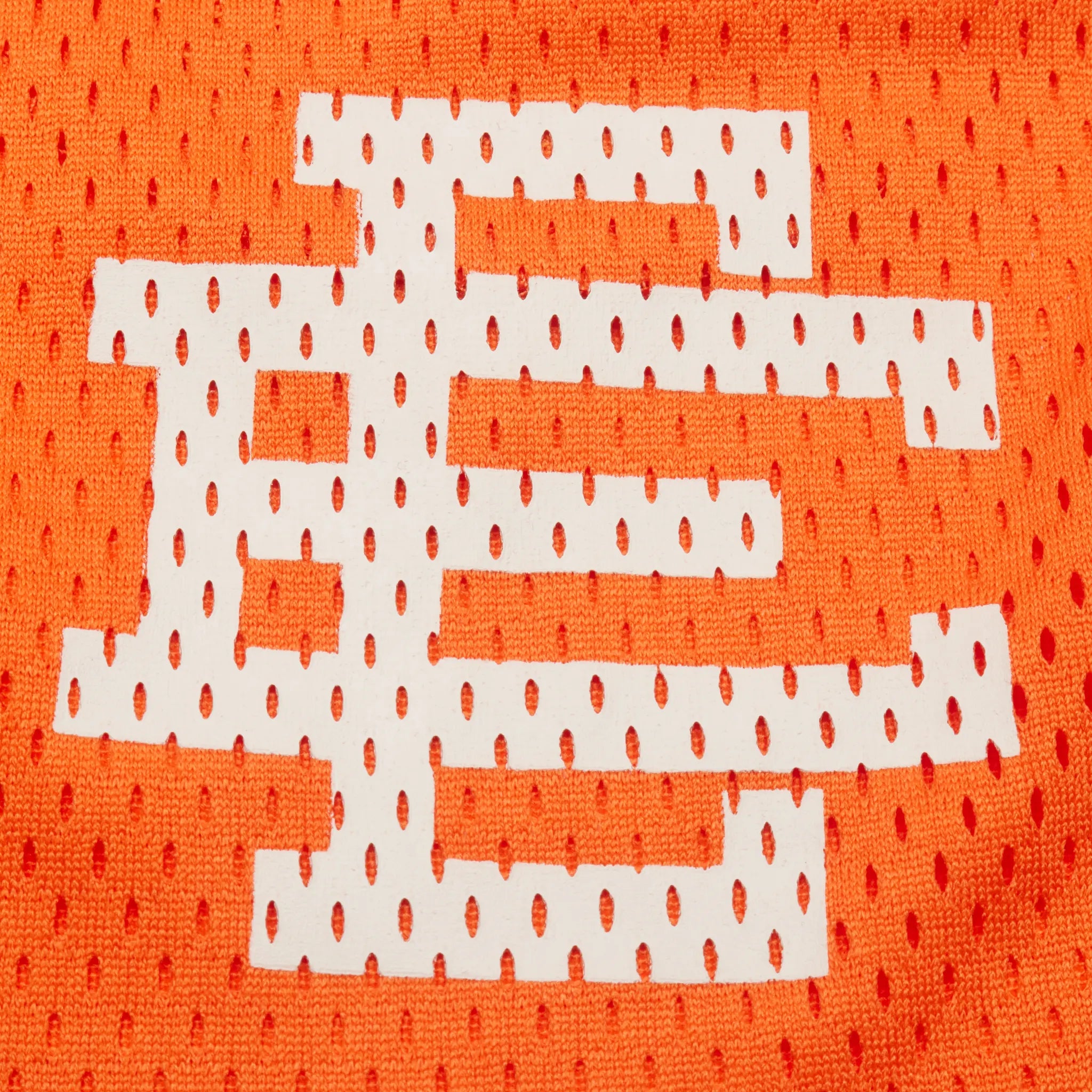 Detailed View of Eric Emanuel EE Basic Orange Shorts (FW22)