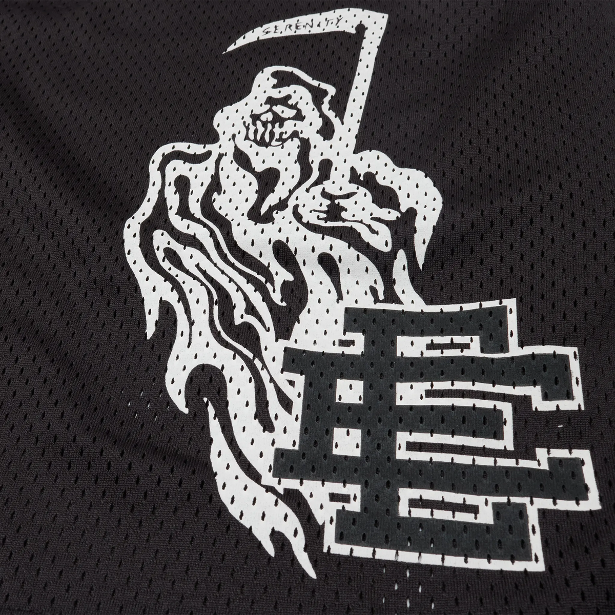 Eric Emanuel x Warren Lotas Black White Shorts (FW24) |