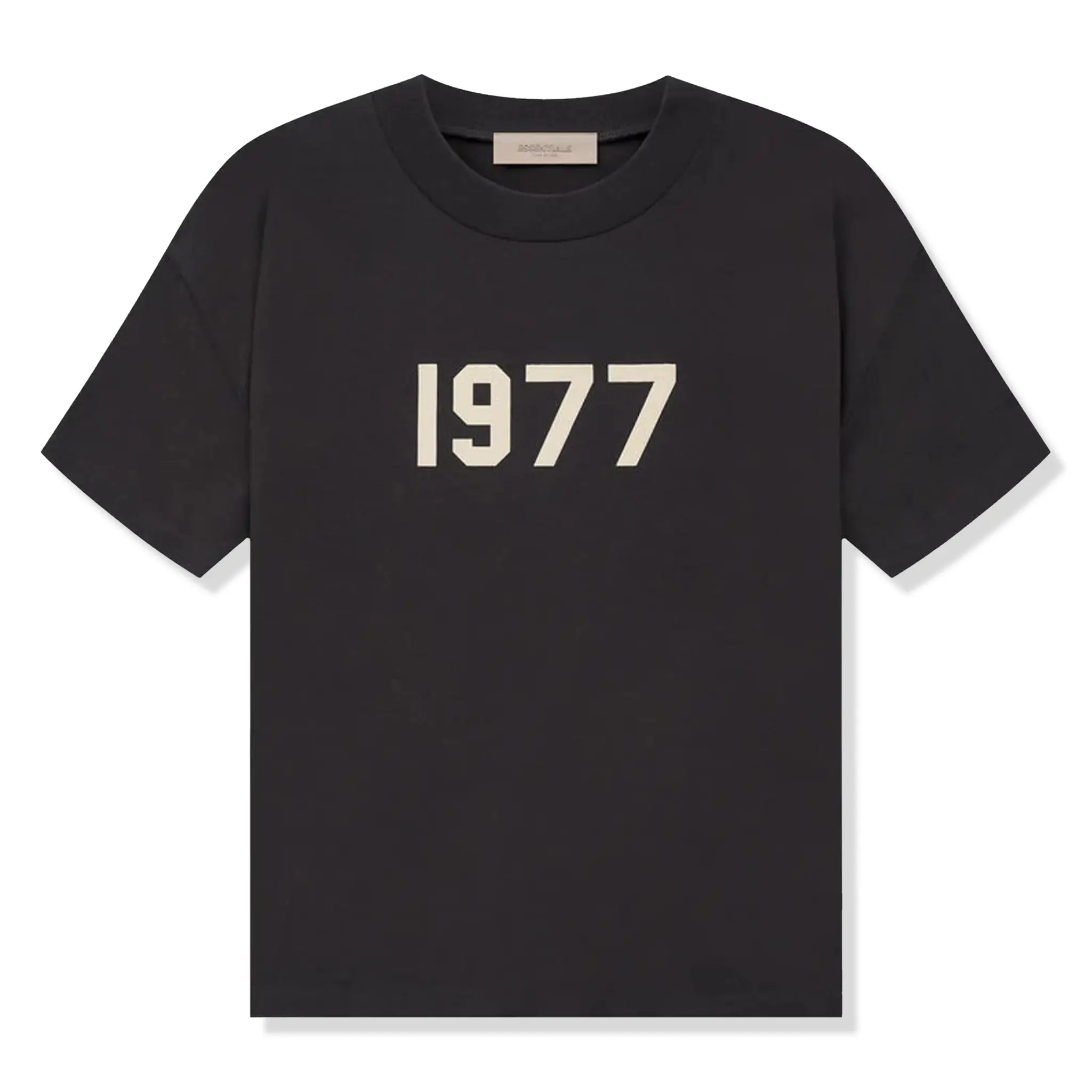 Front View of Fear Of God Essentials 1977 Iron T-Shirt (SS22)