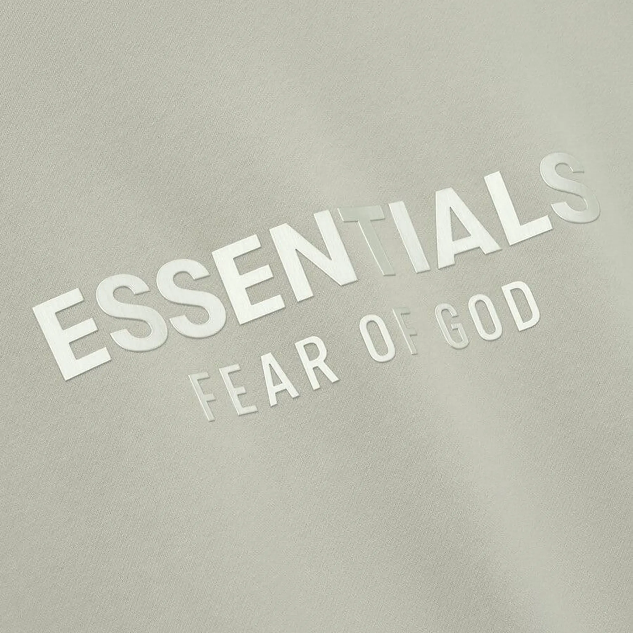 Fear Of God Essentials Classic Fleece Abbey Stone Zip-Up Hoodie (FW25)