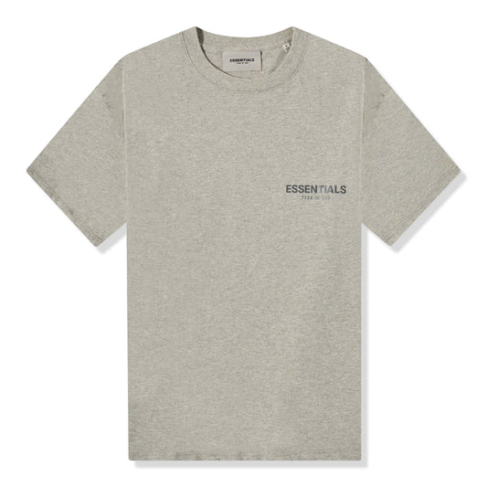 Fear Of God Essentials Core Collection Dark Heather Oatmeal T-Shirt