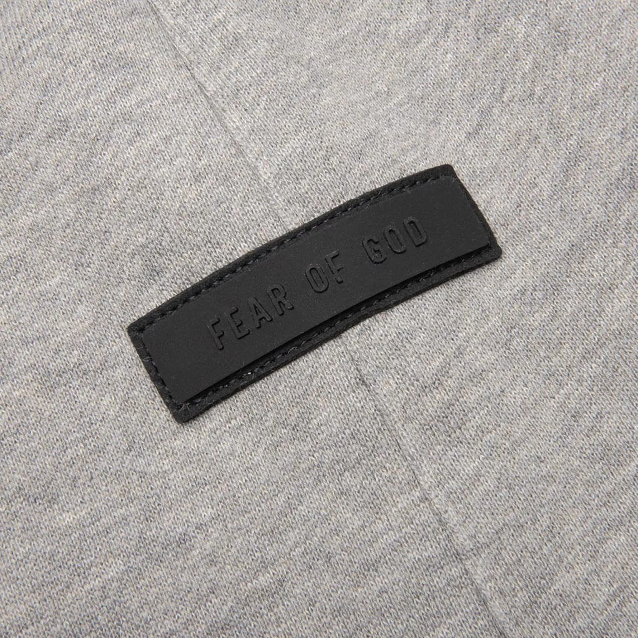 Detailed View of Fear Of God Essentials Core Collection Light Heather Grey Sweatpants (SS24) 130SP242026F