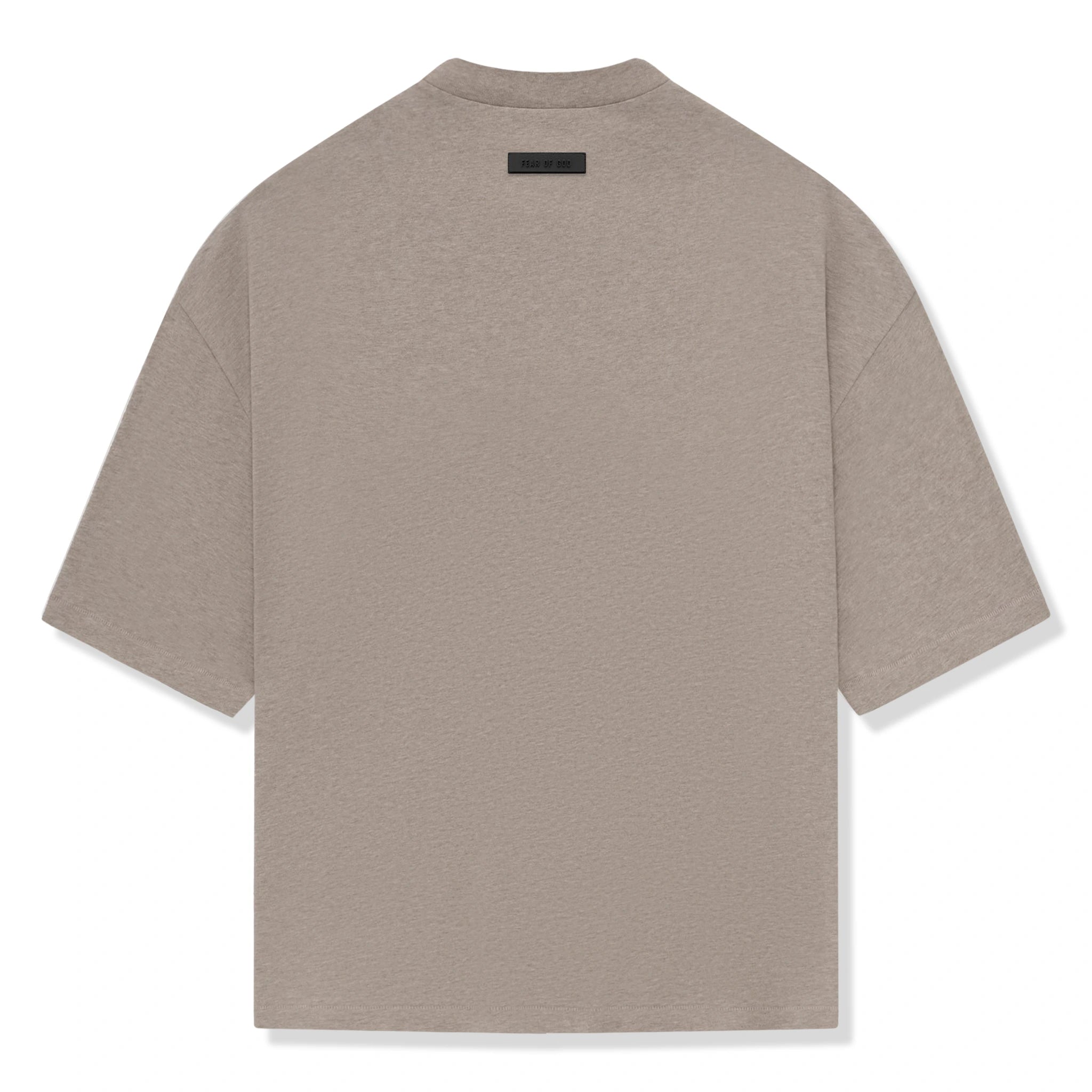 Back view of Fear Of God Essentials Core Heather T Shirt (FW23)