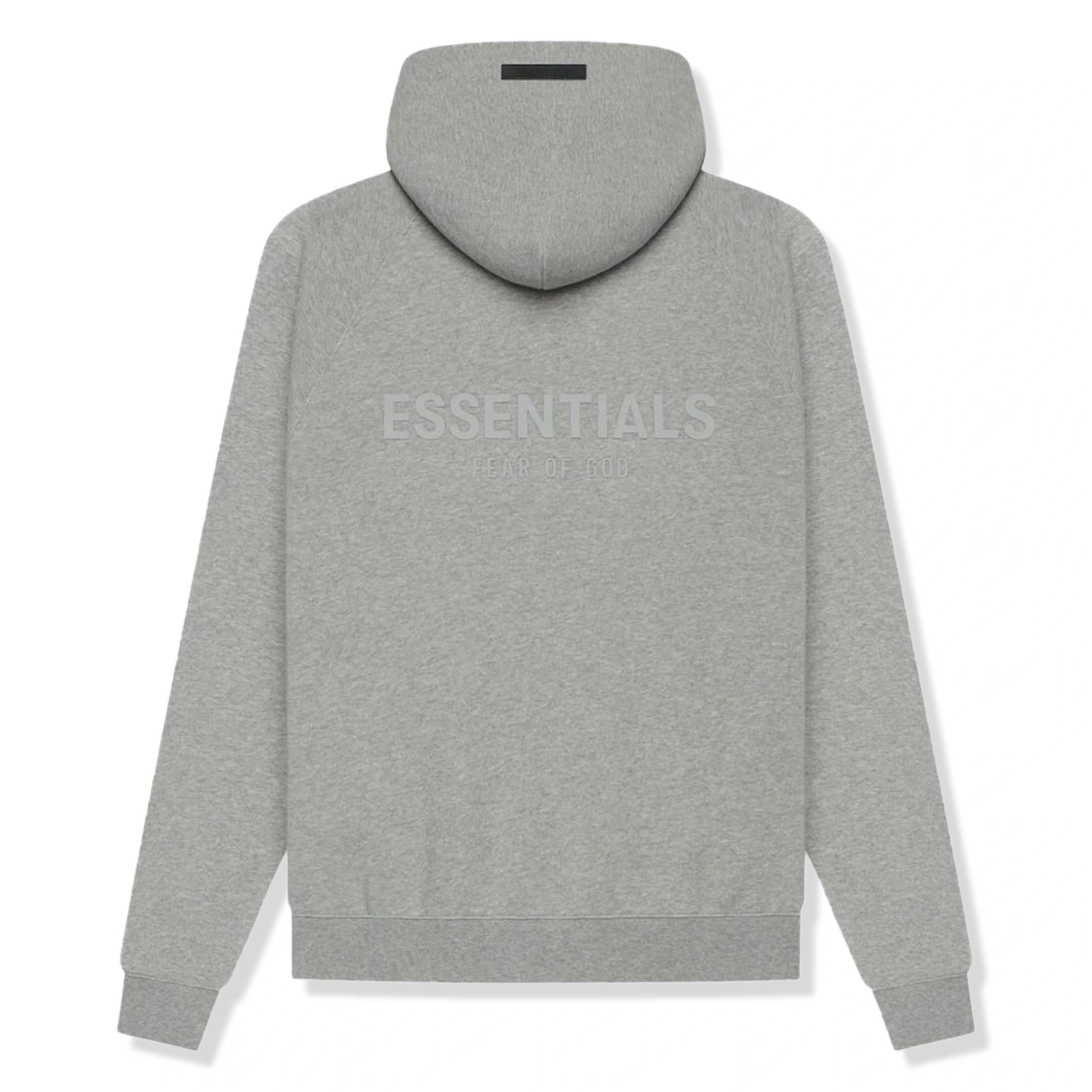 Fear Of God Essentials Black Knit Hoodie