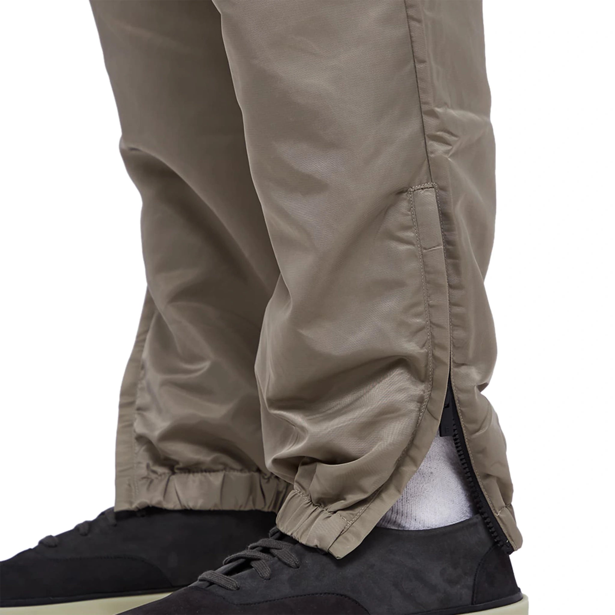 Zip view of Fear Of God Essentials Desert Taupe Track Pants (FW23) 130BT212161F