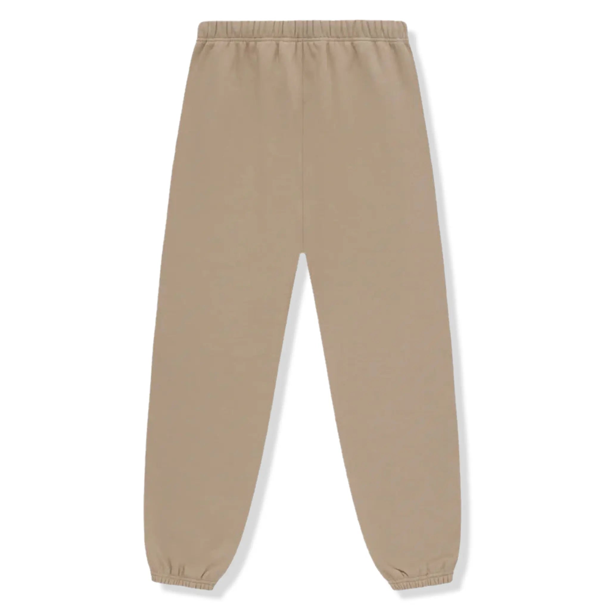 Back View of Fear Of God Essentials Fleece Desert Sand Sweatpants (FW24) 130HO242027F