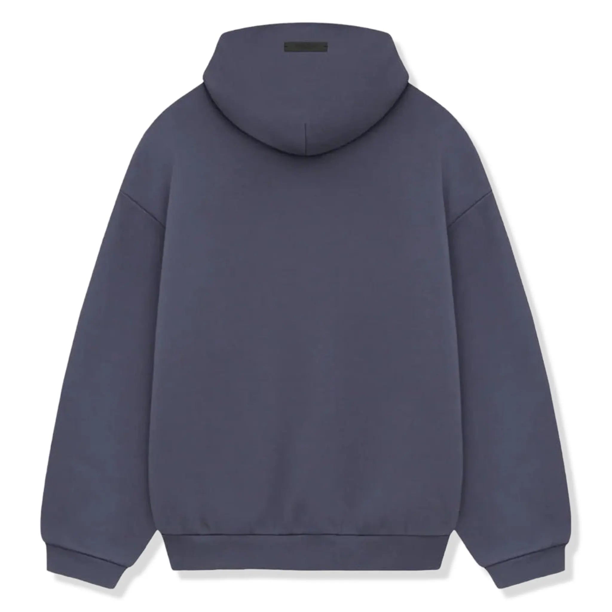 Back View of Fear Of God Essentials Fleece Marine Hoodie (FW24) 192HO246254F