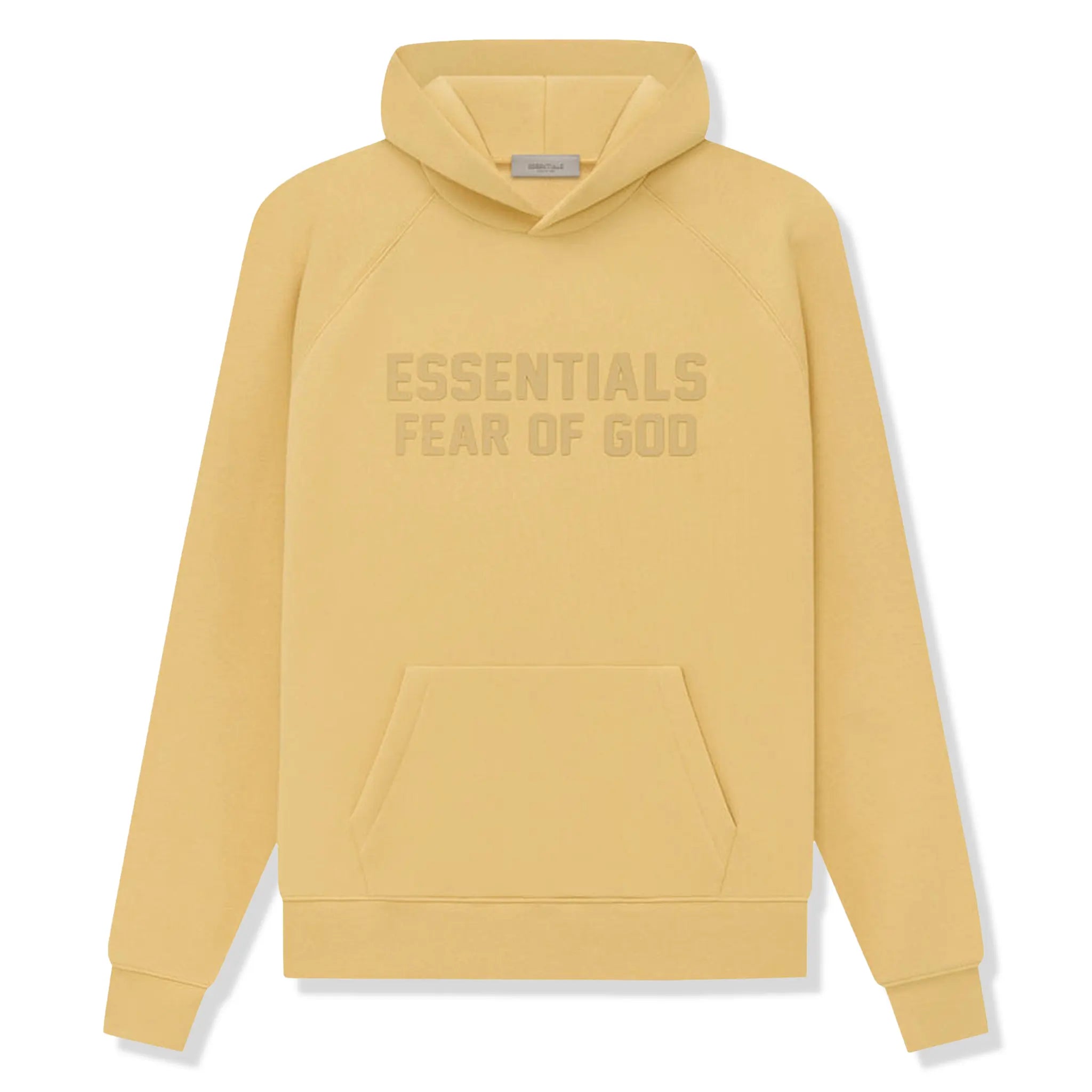 Fear Of God Essentials Gold Heather Hoodie (FW23) | 192BT232053F Fear Of God Essentials Gold Heather Hoodie (FW23) | 192BT232053F