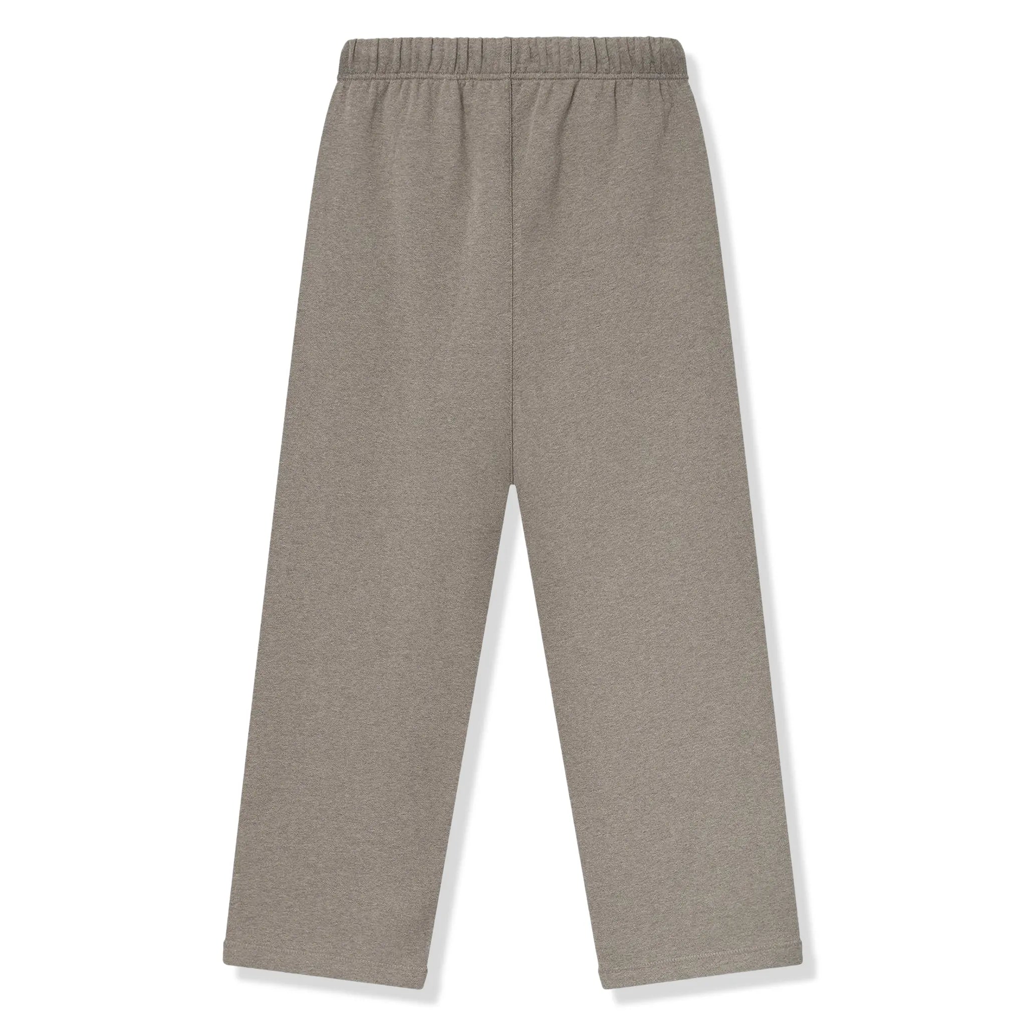 Back View of Fear Of God Essentials Lounge Fleece Homestead Heather Sweatpants (FW25)