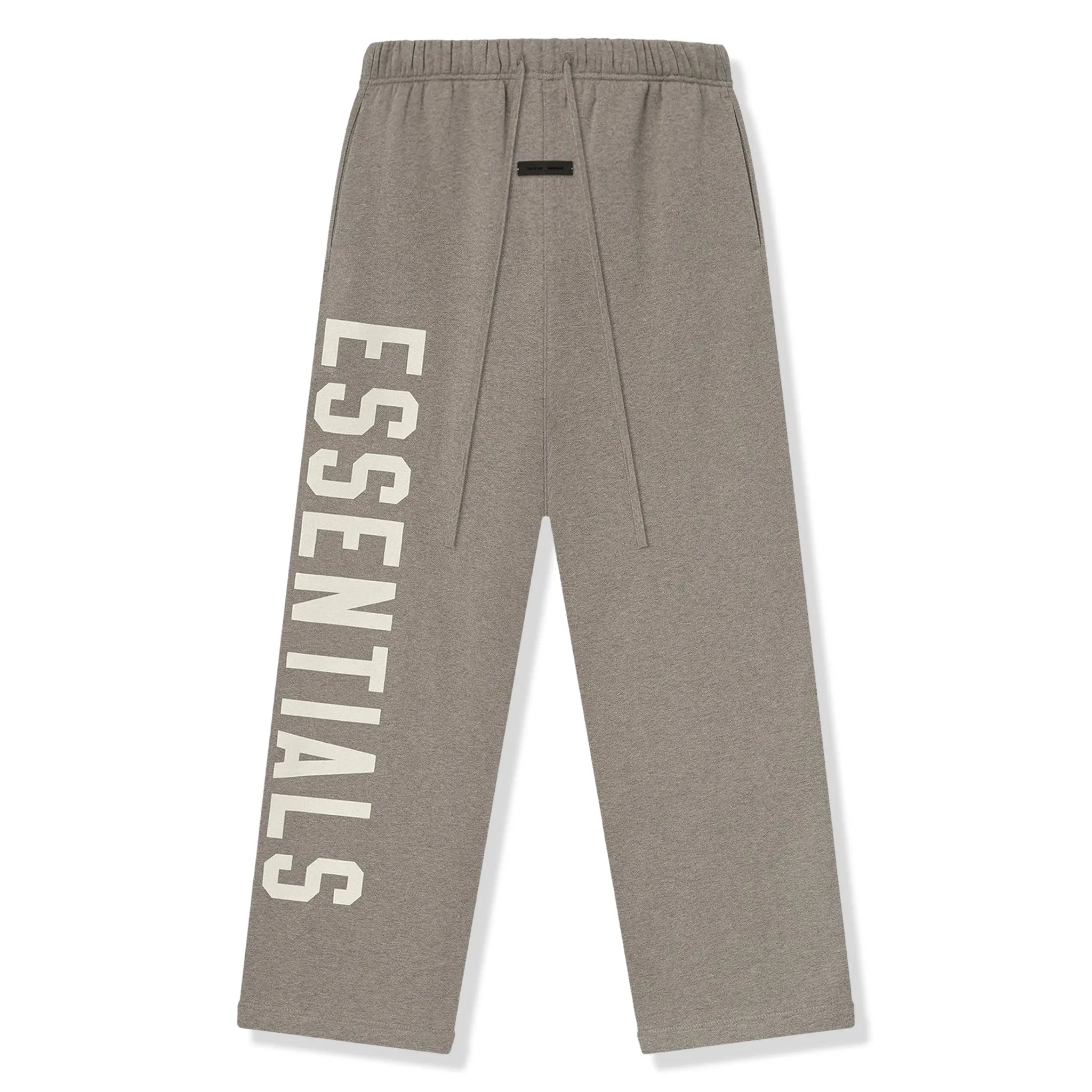 Front View of Fear Of God Essentials Lounge Fleece Homestead Heather Sweatpants (FW25)