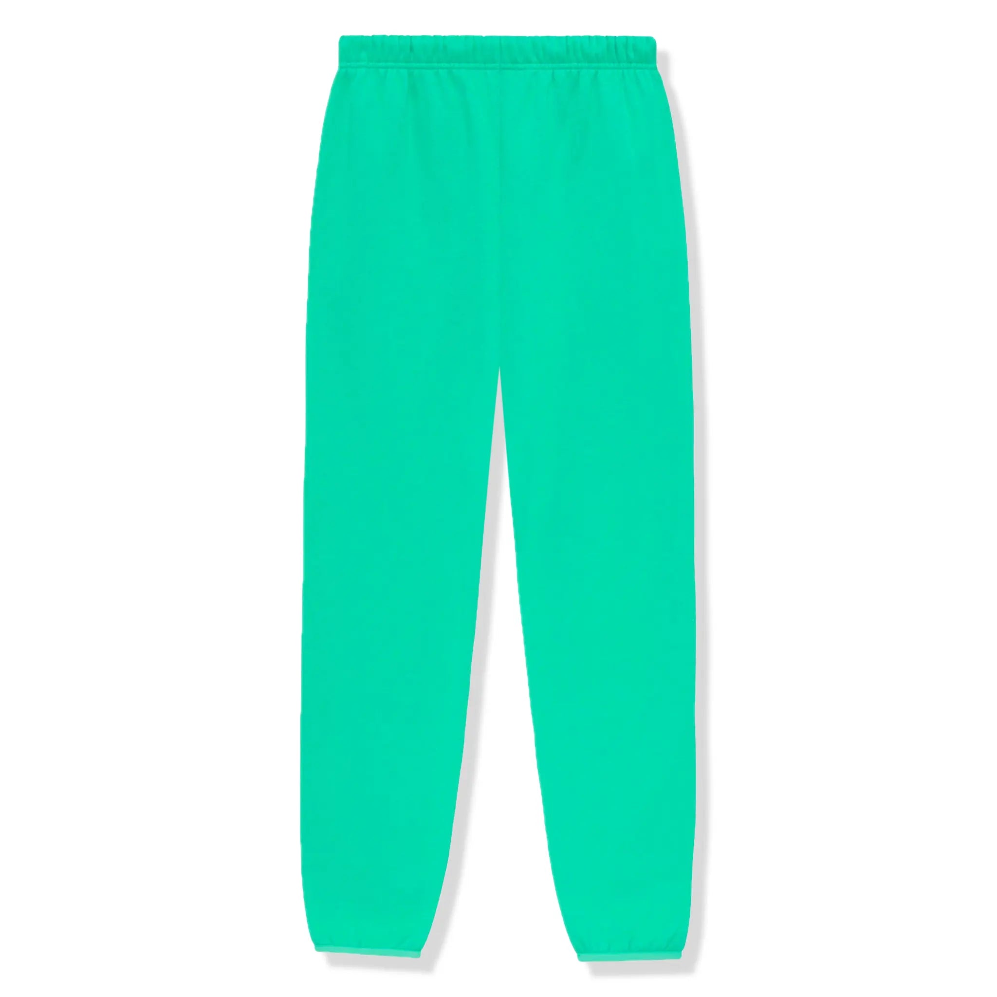 Back View of Fear Of God Essentials Mint Leaf Sweatpants 130SP242022F