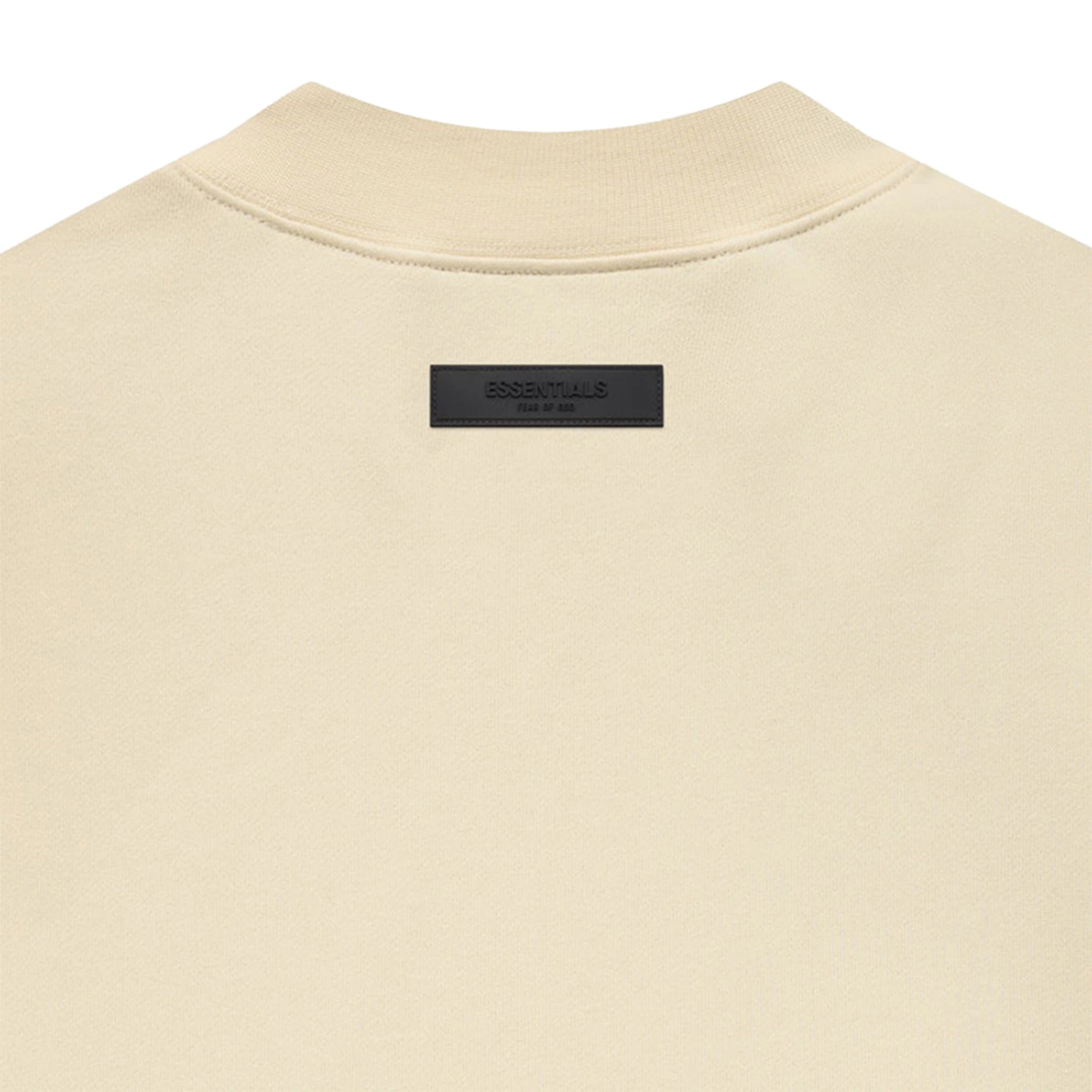 Badge view of Fear Of God Essentials Relaxed Egg Shell Crewneck
