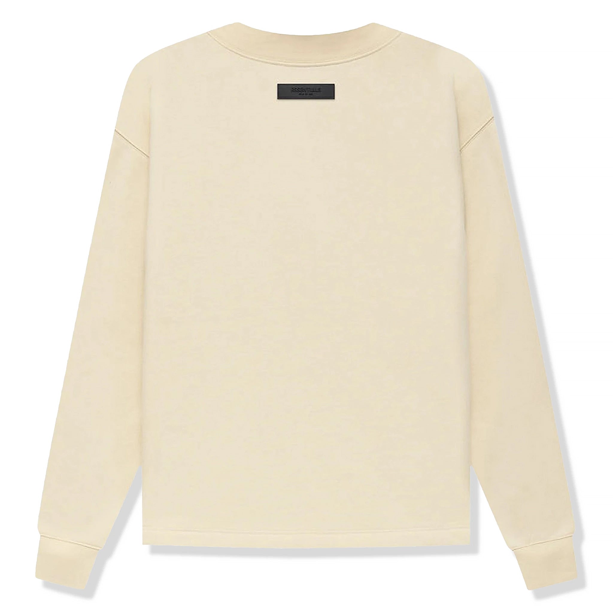 Back view of Fear Of God Essentials Relaxed Egg Shell Crewneck