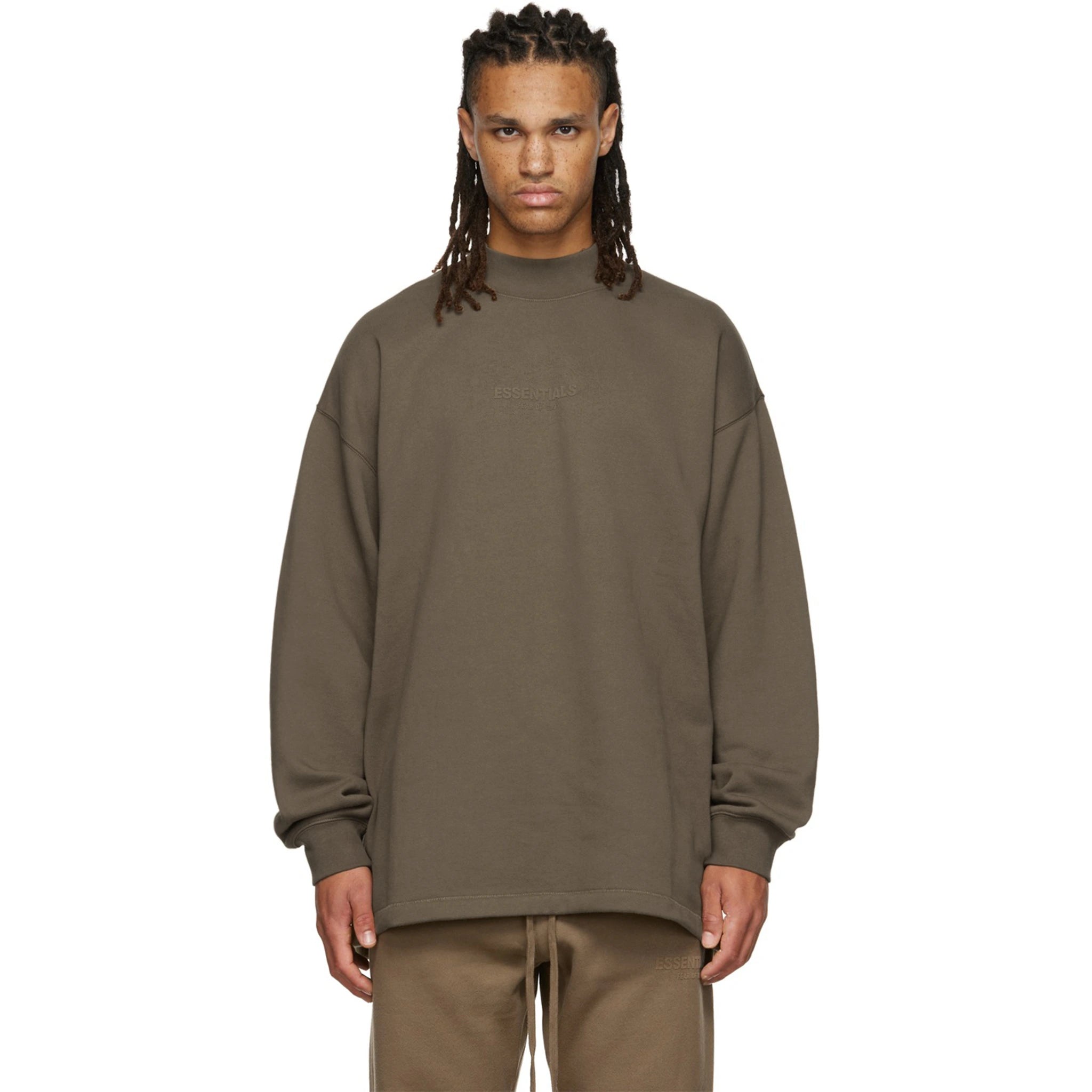 Fear Of God Essentials Relaxed Wood Crewneck (FW22) | Fear Of God Essentials Relaxed Wood Crewneck (FW22) |