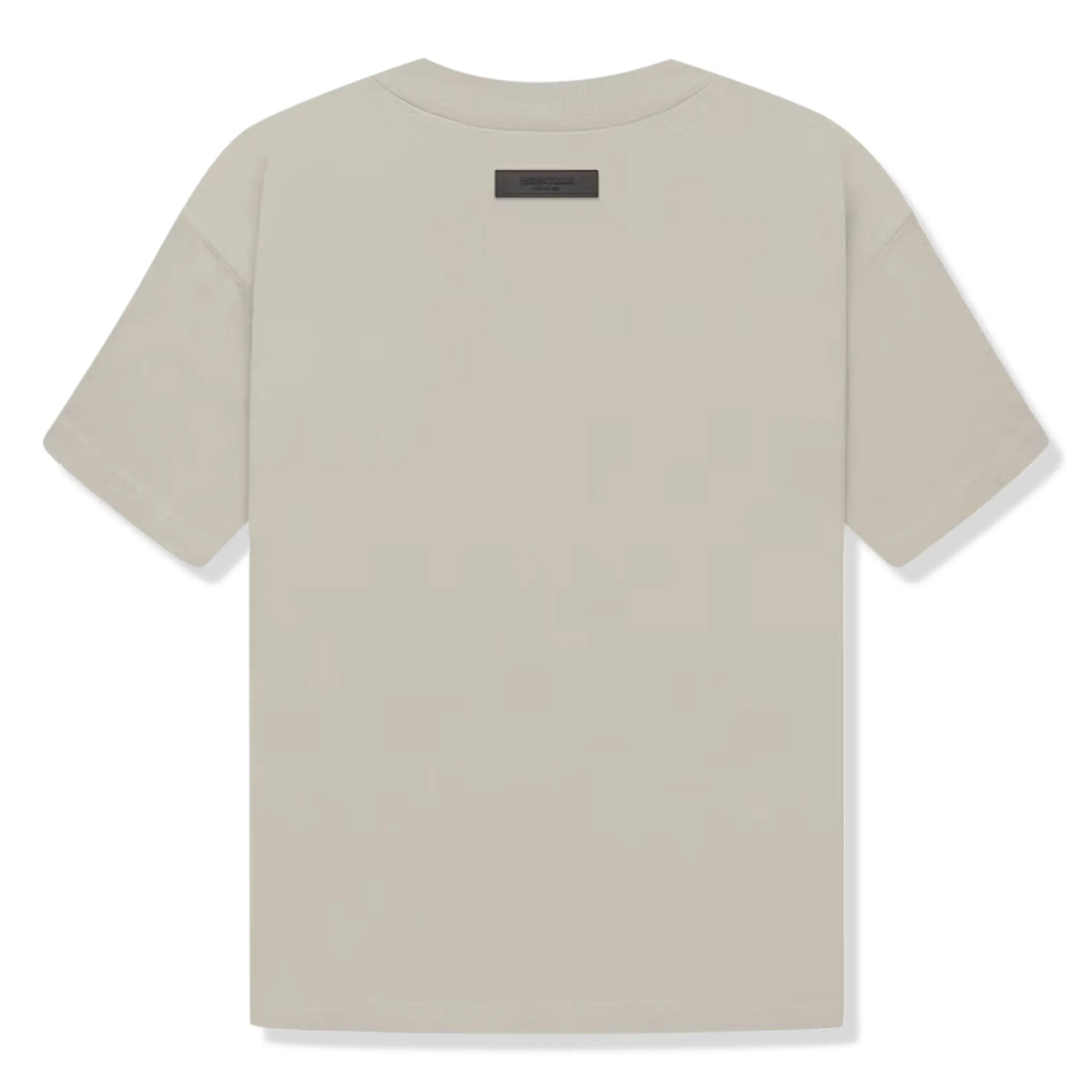 Back view of Fear Of God Essentials Short Sleeve Smoke T Shirt (FW22) 125SU222001F